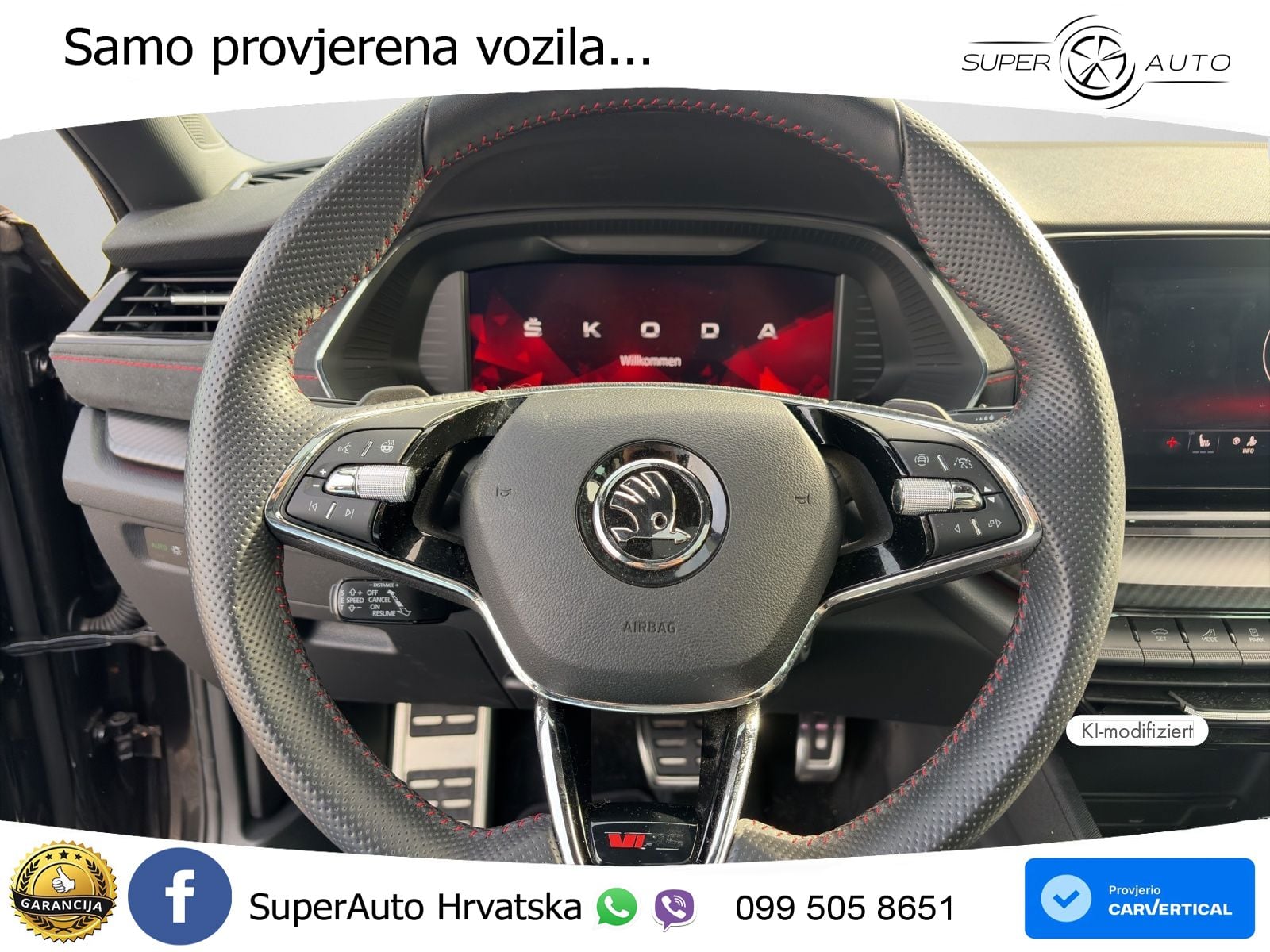 Škoda Octavia Combi RS 2.0 TDI (200 KS) 4x4 DSG LED+GR SJED+ACC