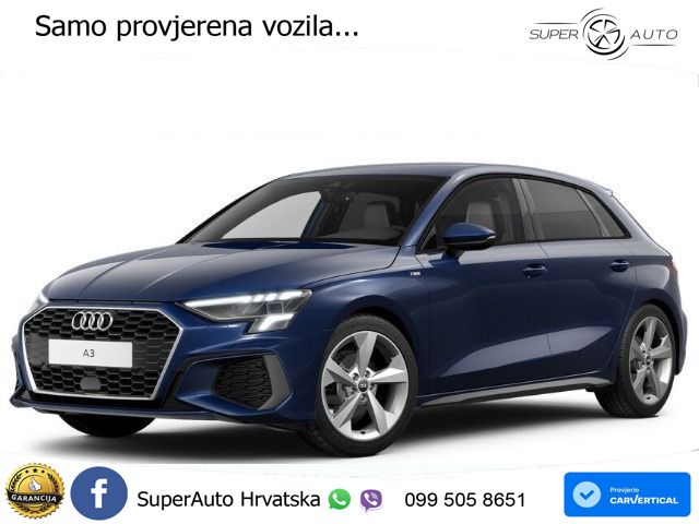 Audi A3 35 TFSI (150 KS) S tronic S line LED+GR SJED+ACC