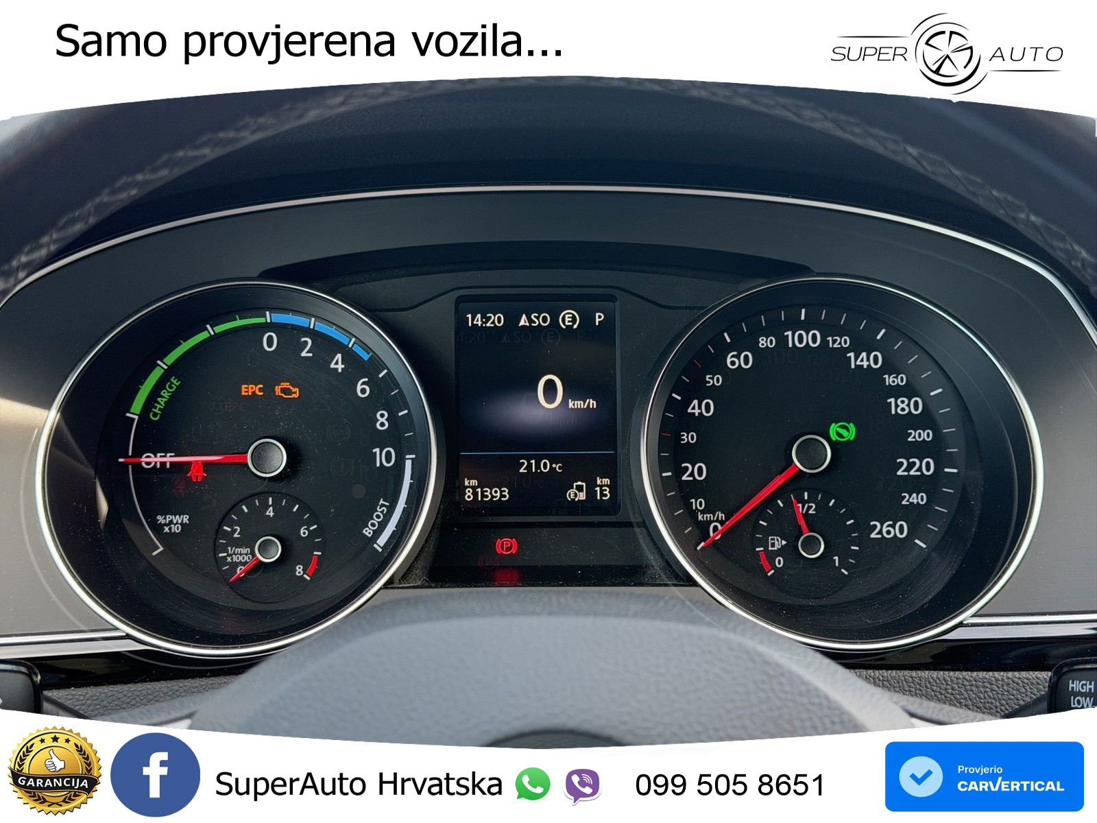 Volkswagen Passat Variant GTE 1.4 TSI (218 KS) DSG LED+GR SJED+ACC