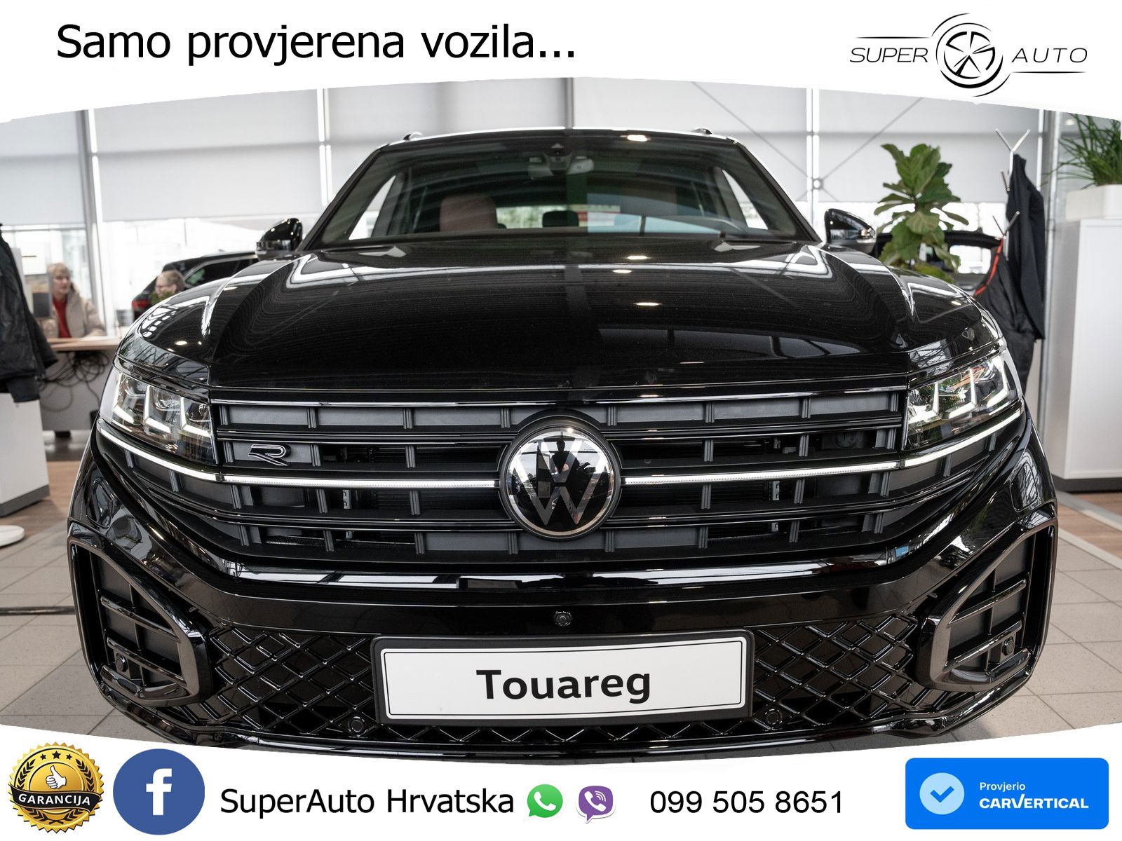 Volkswagen Touareg 3.0 V6 TDI (286 KS) 4MOTION Tiptronic ZRAČNI+ACC+GR SJED+KAM+PANO