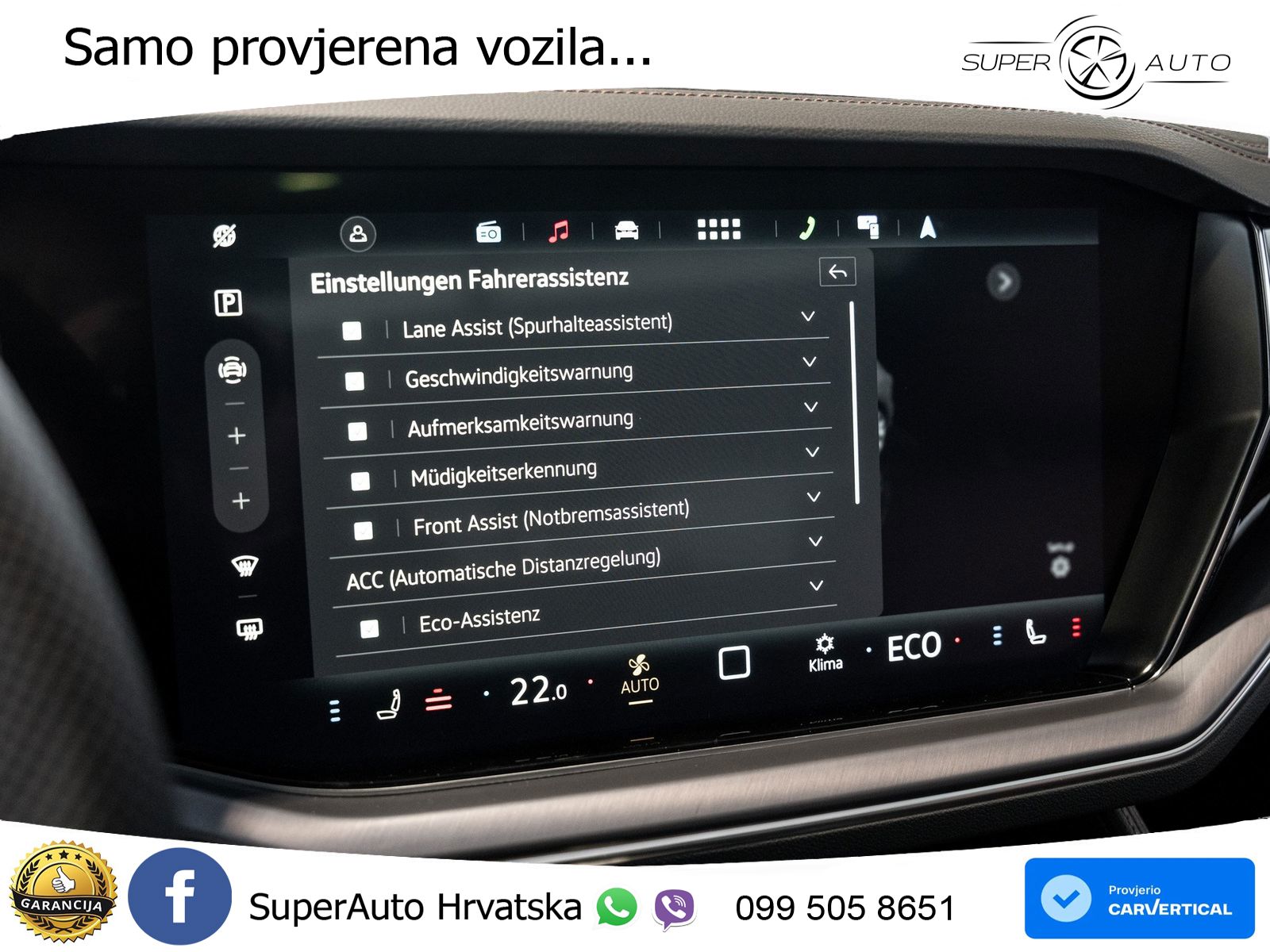 Volkswagen Touareg 3.0 V6 TDI (286 KS) 4MOTION Tiptronic ZRAČNI+ACC+GR SJED+KAM+PANO