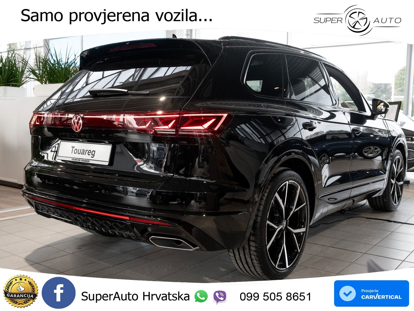 Volkswagen Touareg 3.0 V6 TDI (286 KS) 4MOTION Tiptronic ZRAČNI+ACC+GR SJED+KAM+PANO