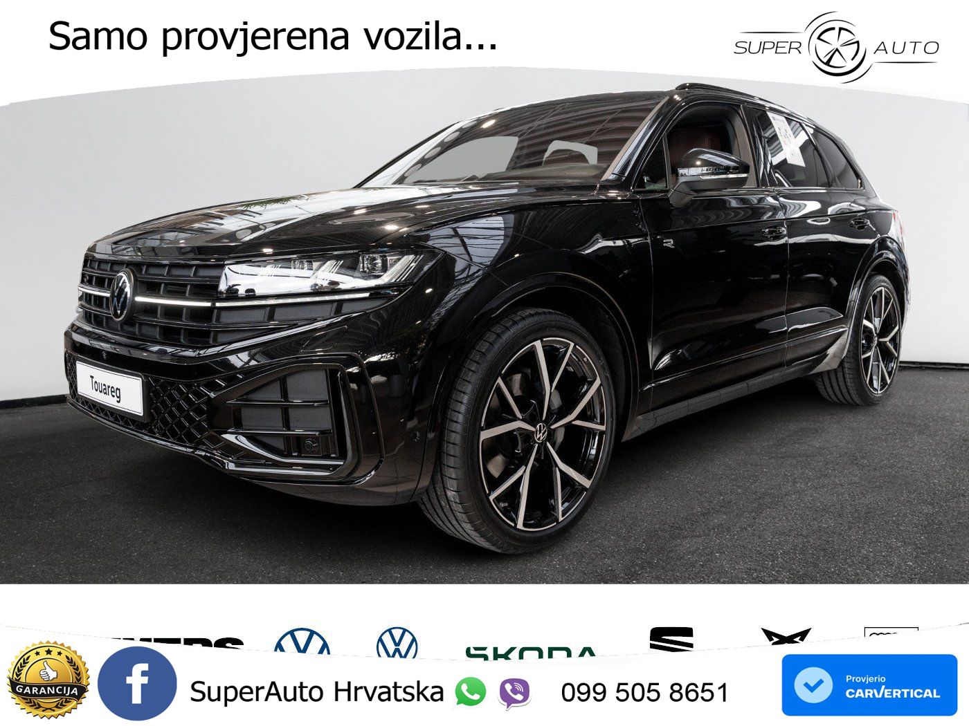 Volkswagen Touareg 3.0 V6 TDI (286 KS) 4MOTION Tiptronic ZRAČNI+ACC+GR SJED+KAM+PANO