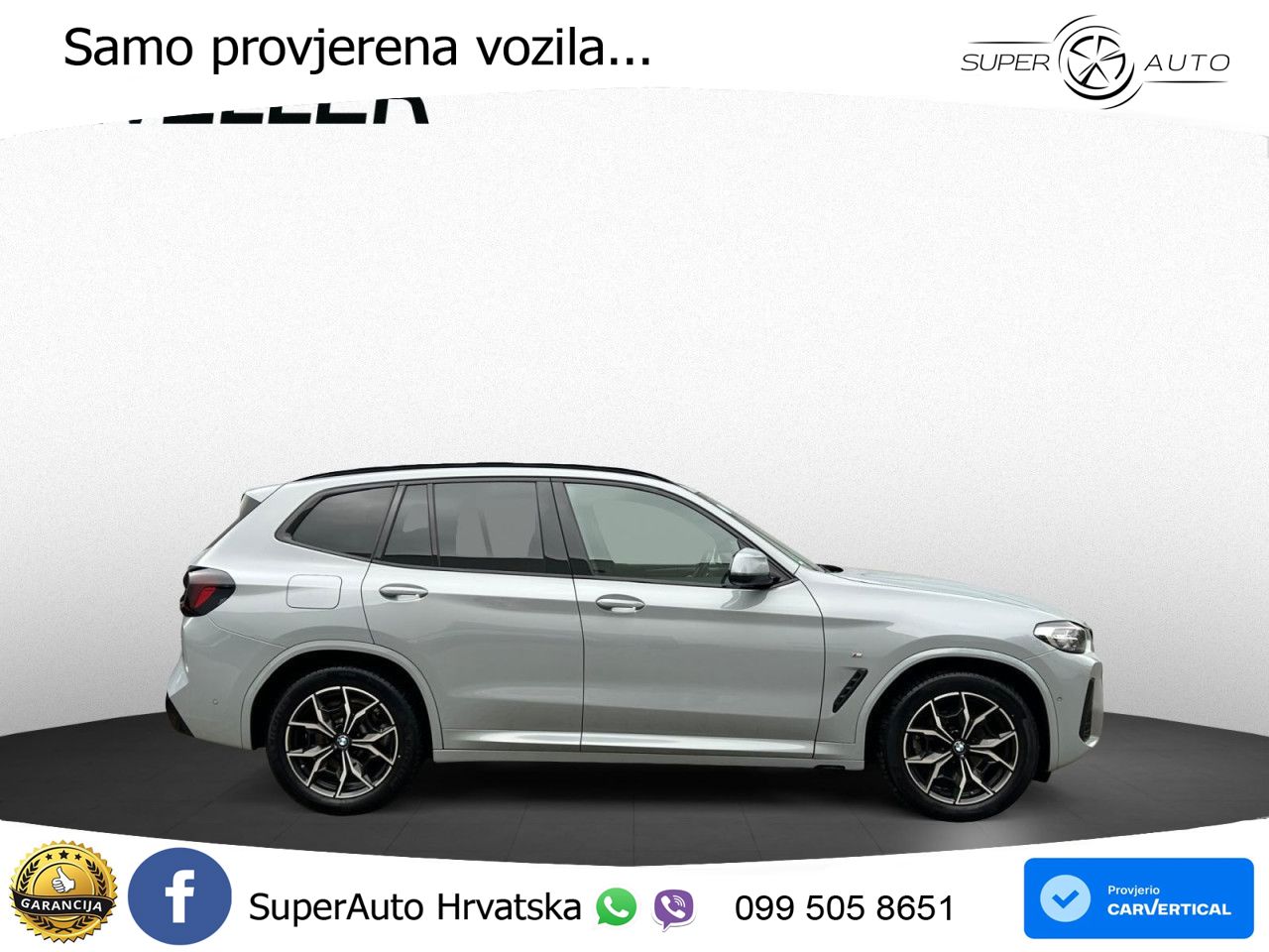 BMW X3 20d xDrive Steptronic M Sport LED+GR SJED+ACC