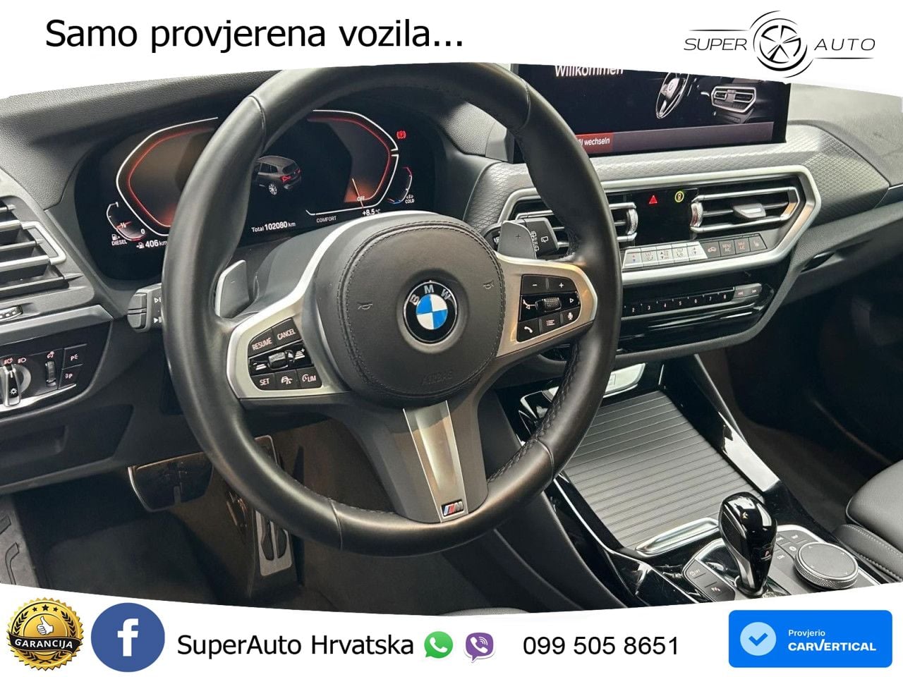 BMW X3 20d xDrive Steptronic M Sport LED+GR SJED+ACC