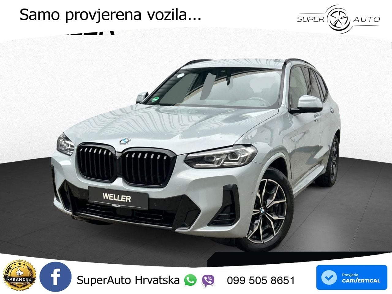 BMW X3 20d xDrive Steptronic M Sport LED+GR SJED+ACC