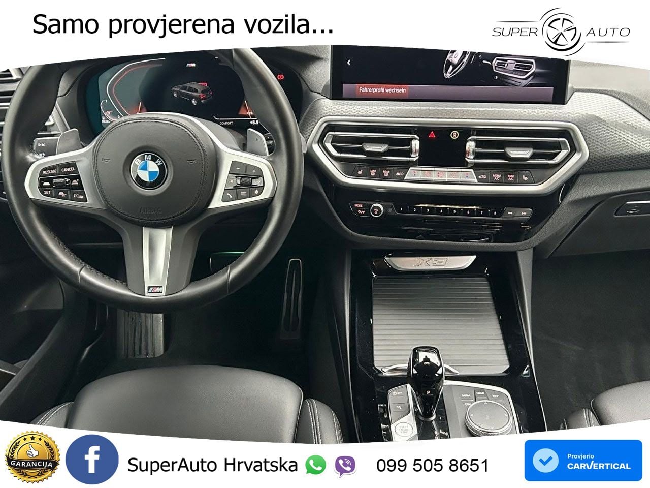 BMW X3 20d xDrive Steptronic M Sport LED+GR SJED+ACC