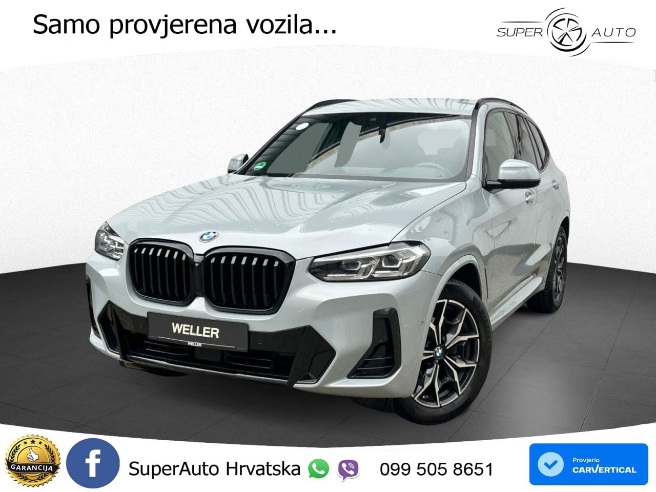 BMW X3 20d xDrive Steptronic M Sport LED+GR SJED+ACC