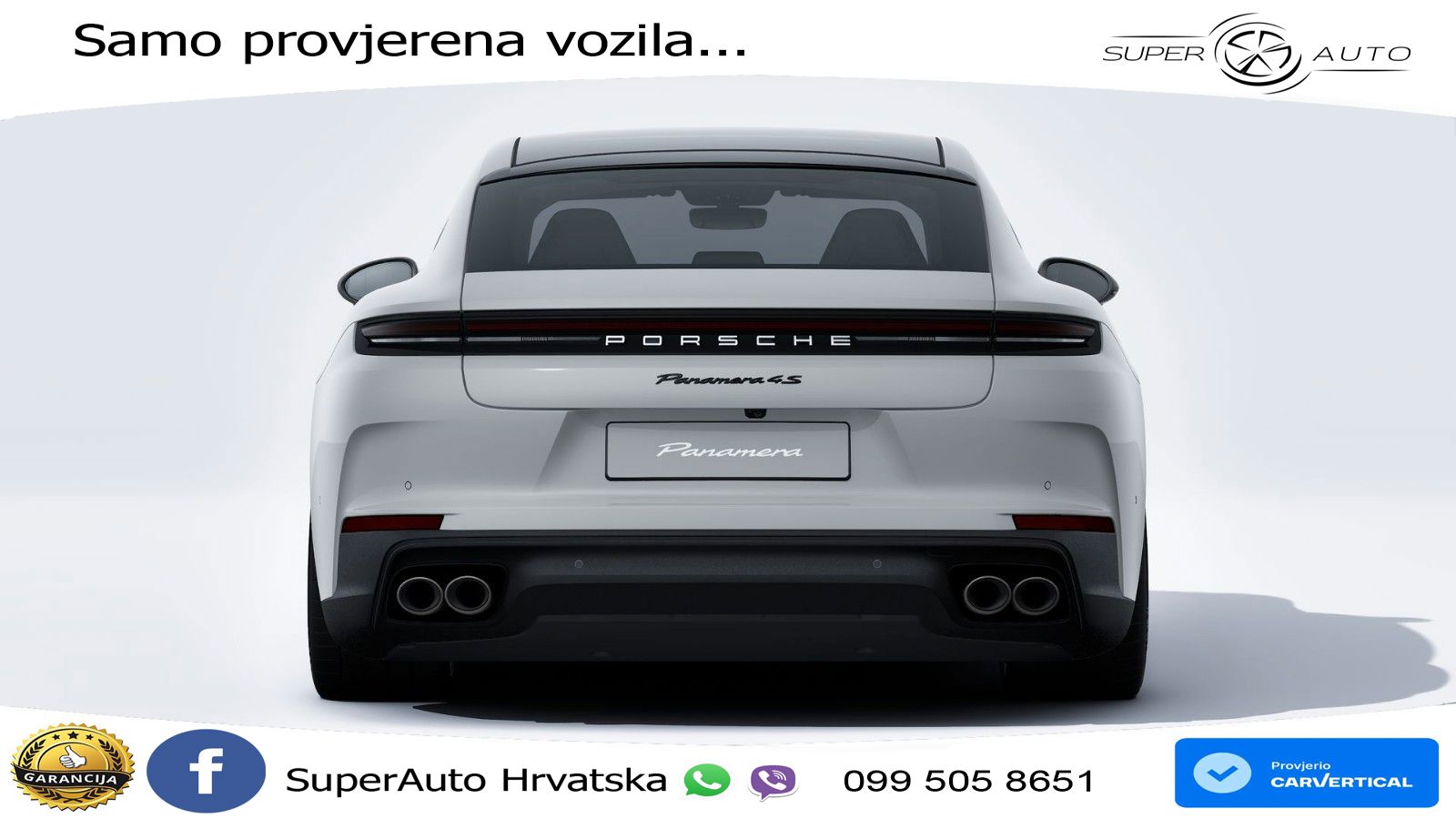 Porsche Panamera 4S 2.9 V6 (544 KS) E-Hybrid PDK ACC+HEAD+4xGR SJED+360+PANO
