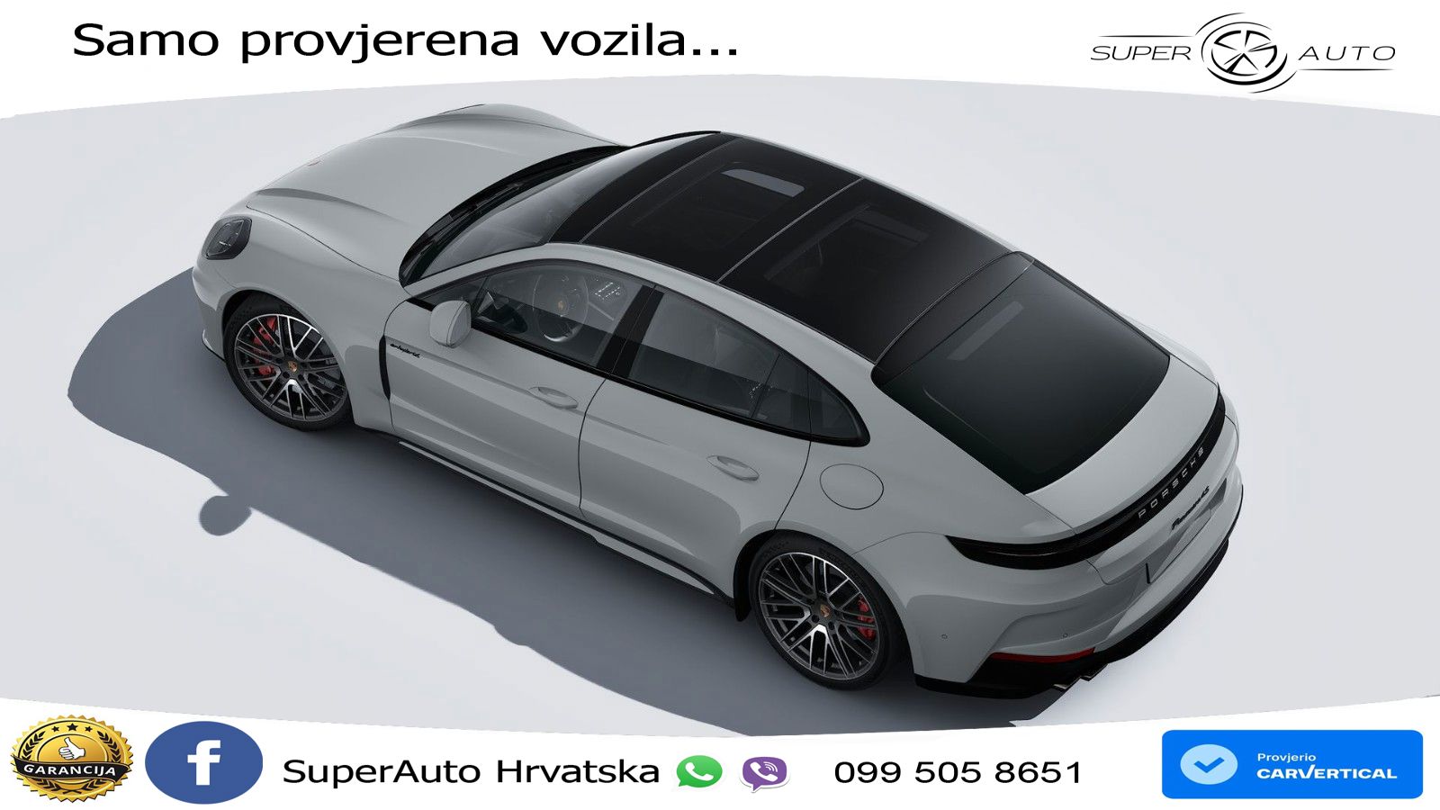 Porsche Panamera 4S 2.9 V6 (544 KS) E-Hybrid PDK ACC+HEAD+4xGR SJED+360+PANO