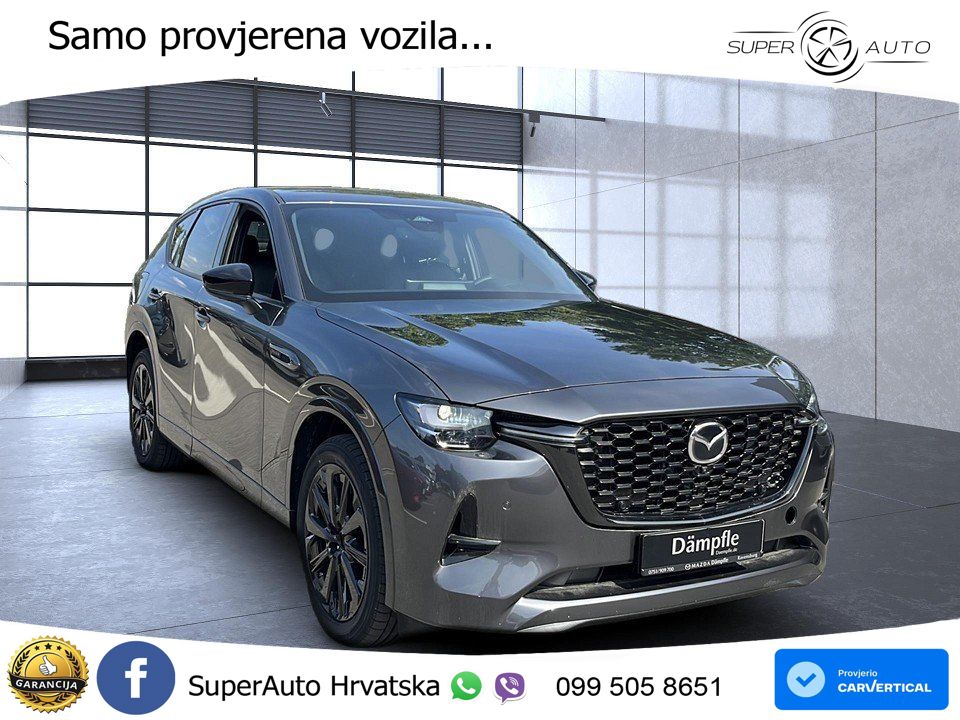 Mazda CX-60 2.5 e-Skyactiv (328 KS) AWD Automatic LED+ACC