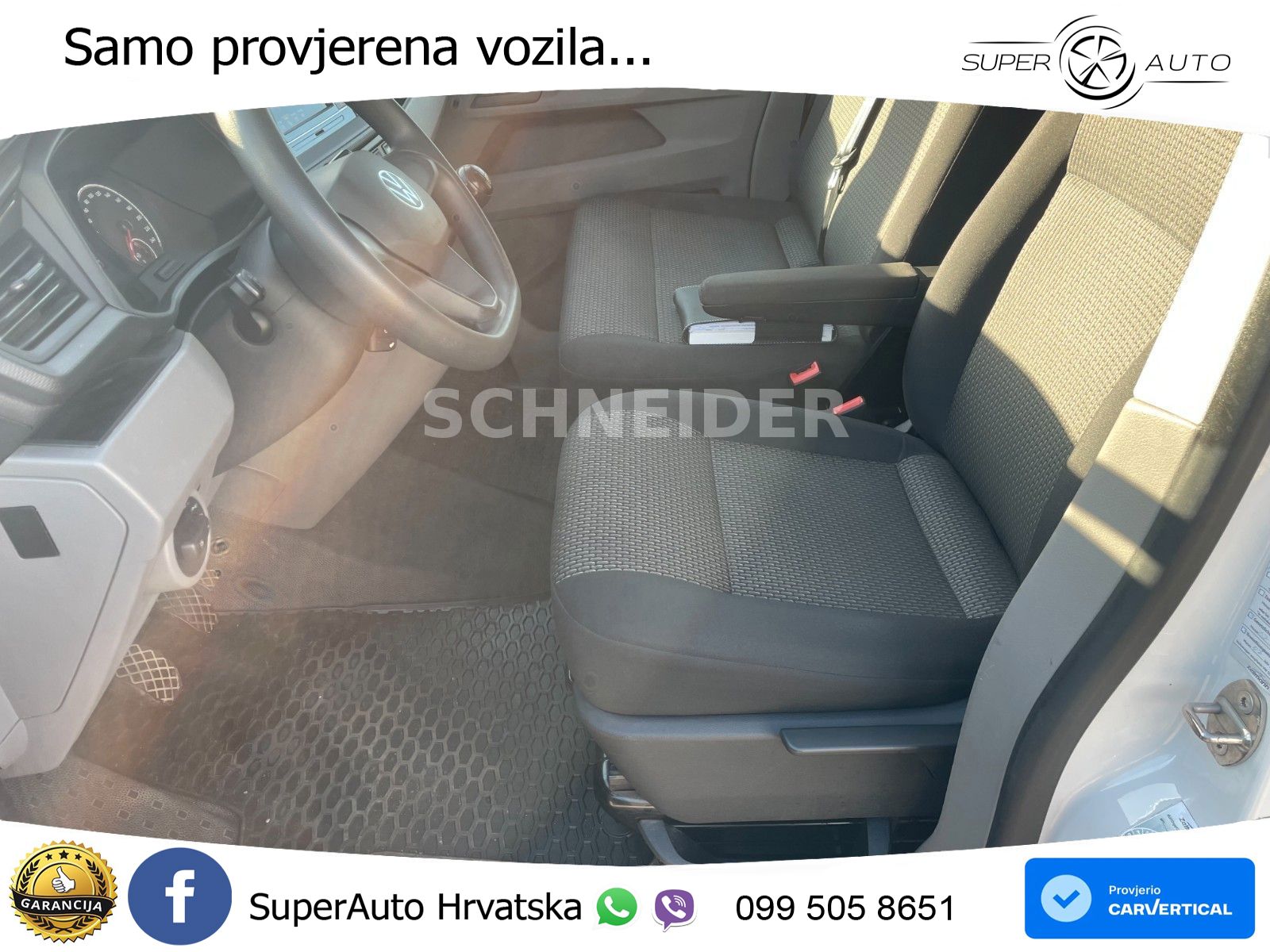 Volkswagen T6.1 Transporter DoKa Pritsche/ 1-Hand/ TÜV neu 150 KS