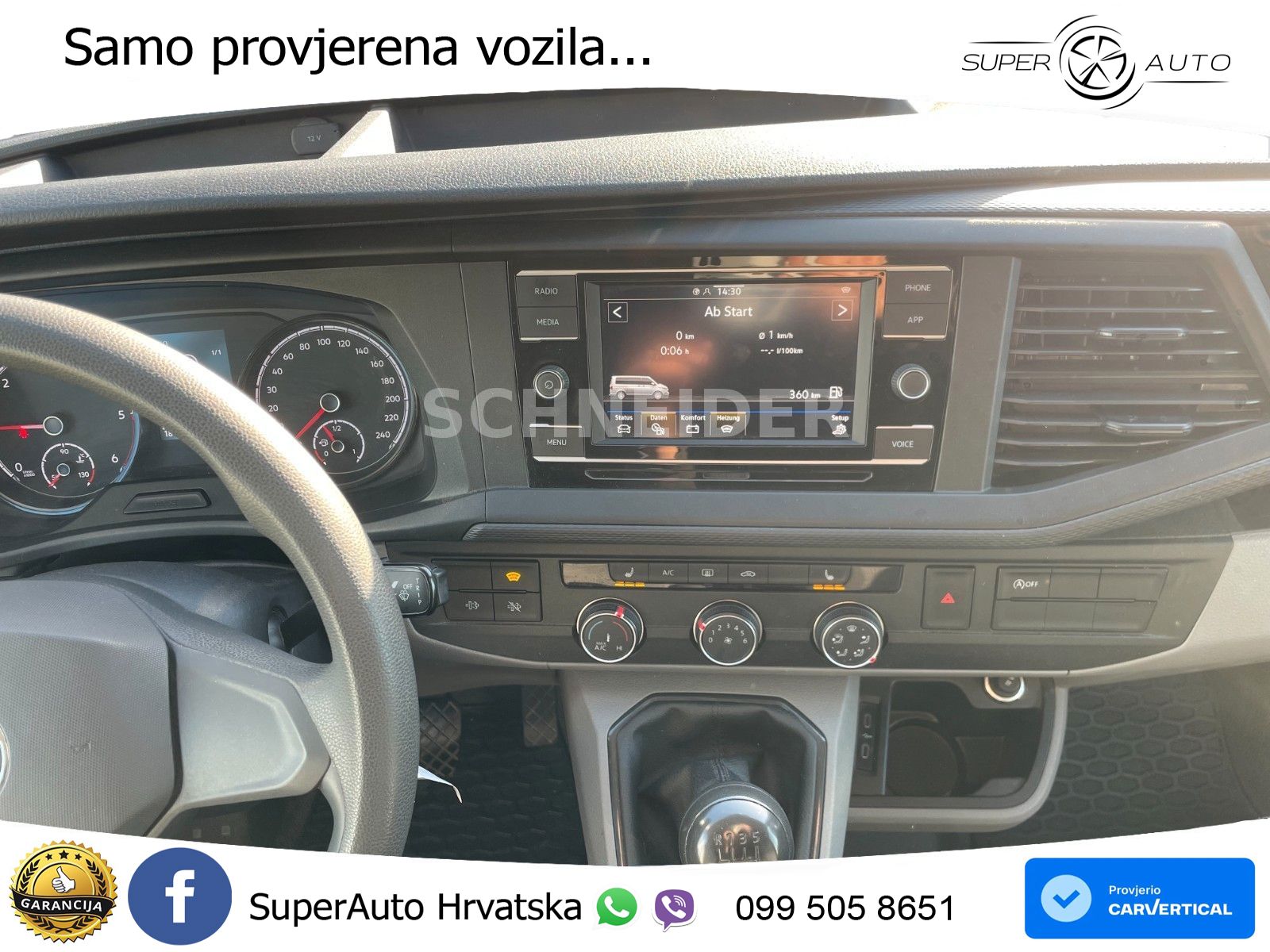 Volkswagen T6.1 Transporter DoKa Pritsche/ 1-Hand/ TÜV neu 150 KS