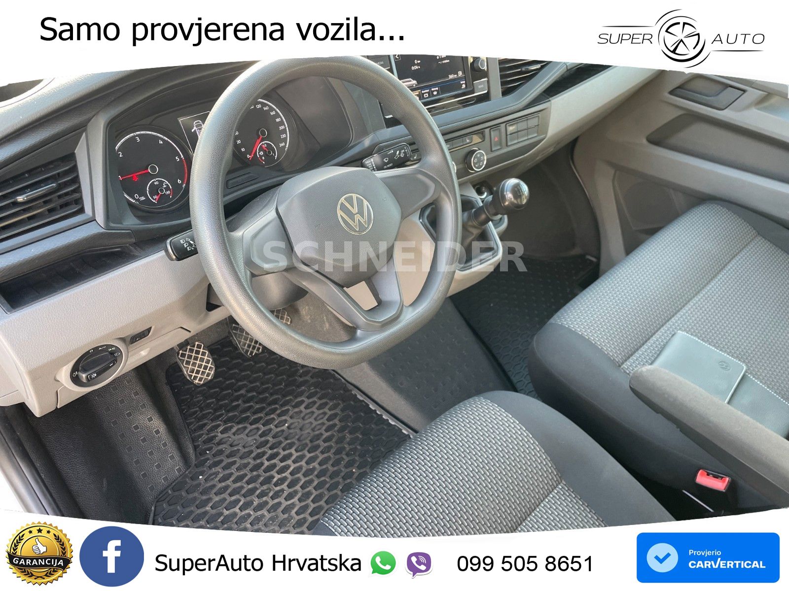 Volkswagen T6.1 Transporter DoKa Pritsche/ 1-Hand/ TÜV neu 150 KS