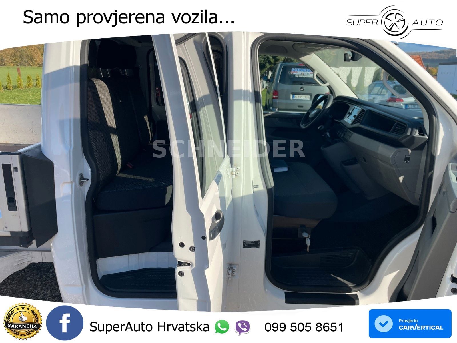 Volkswagen T6.1 Transporter DoKa Pritsche/ 1-Hand/ TÜV neu 150 KS