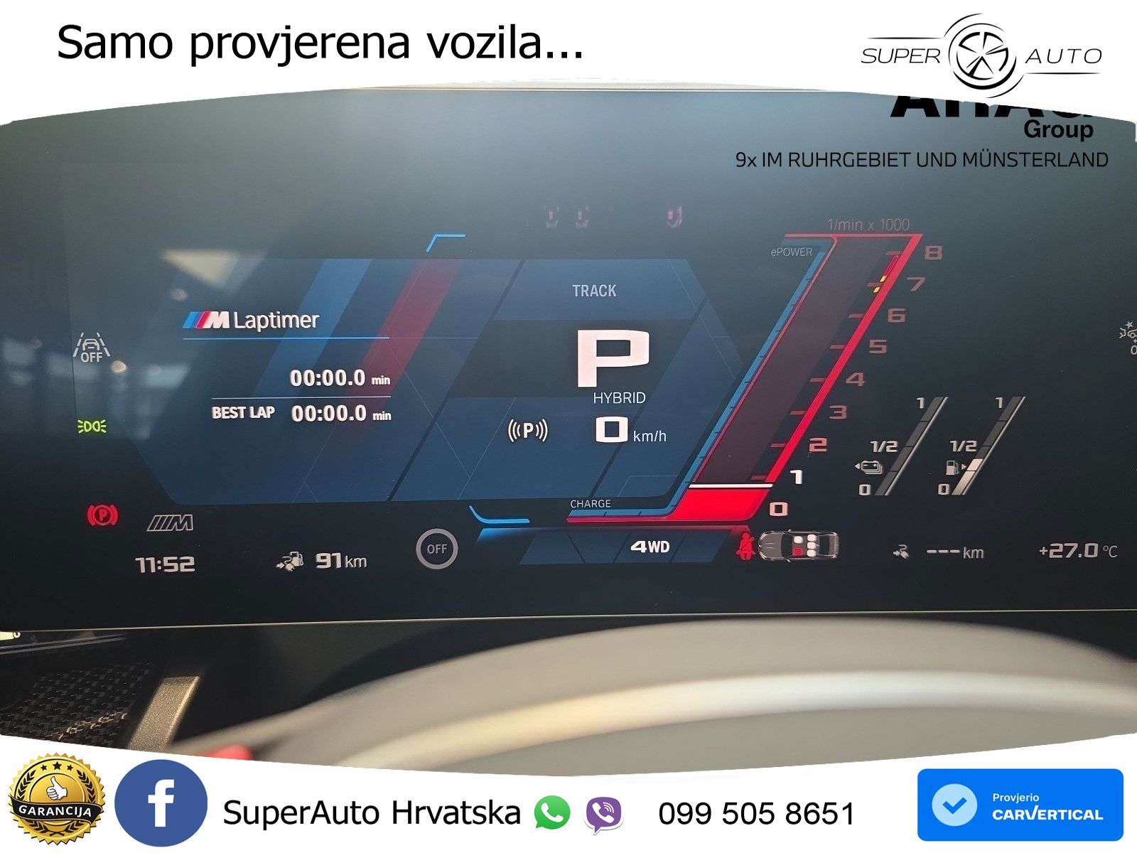 BMW M5 4.4 V8 (727 KS) xDrive Steptronic LED+GR SJED+ACC