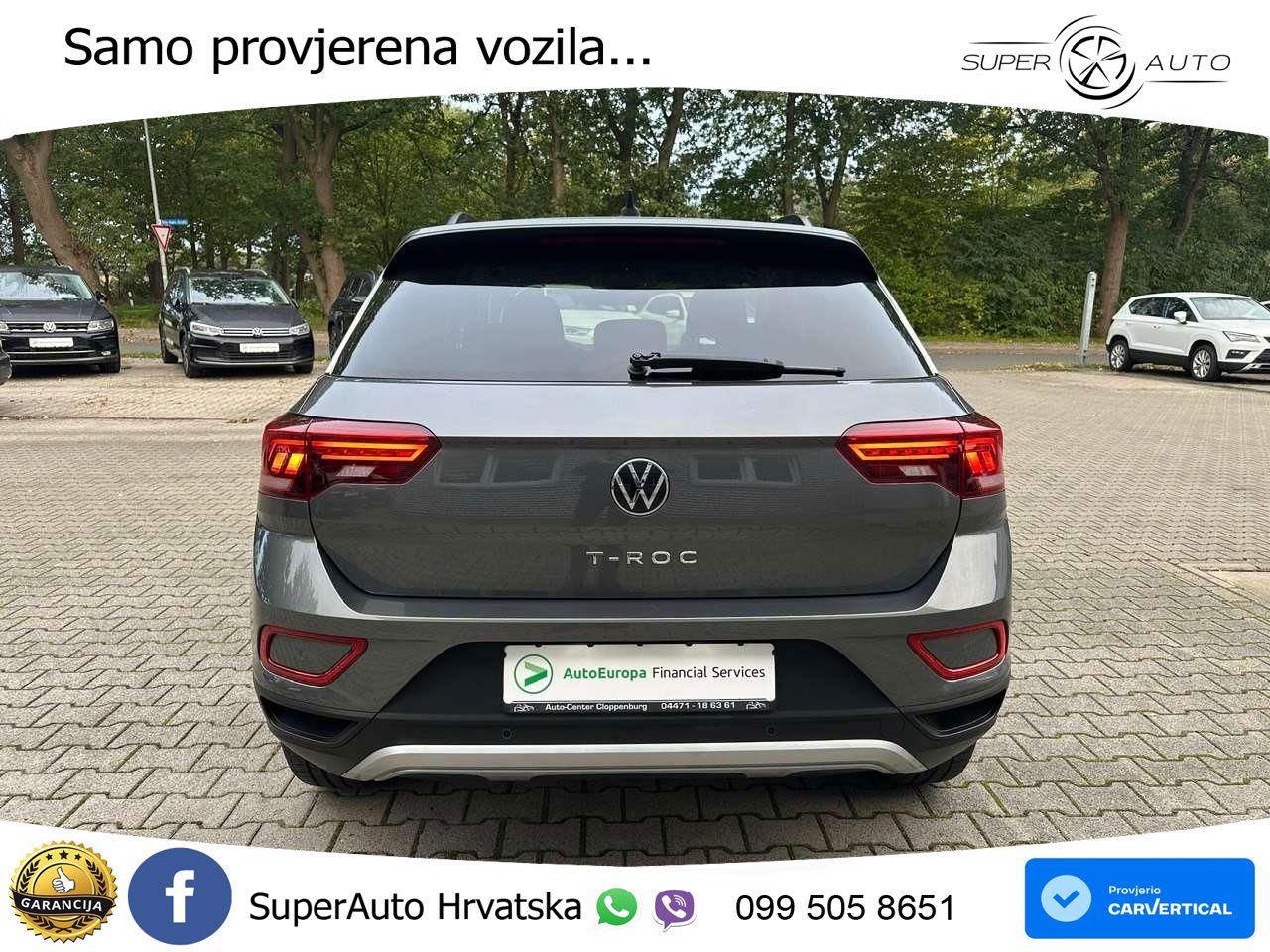 Volkswagen T-Roc 1.5 TSI (150 KS) DSG LED+GR SJED+ACC