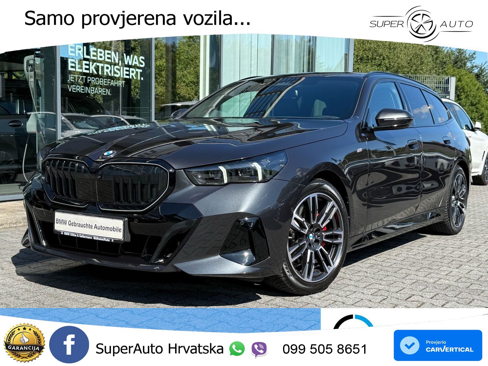BMW 520d Touring (197 KS) Steptronic M Sport LED+GR SJED+ACC