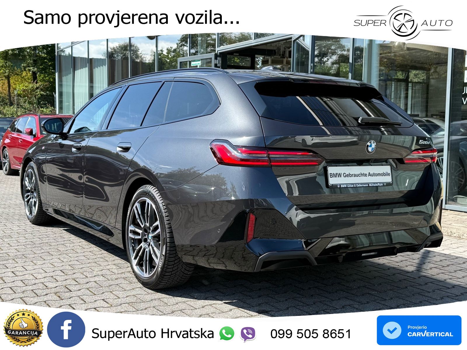 BMW 520d Touring (197 KS) Steptronic M Sport LED+GR SJED+ACC