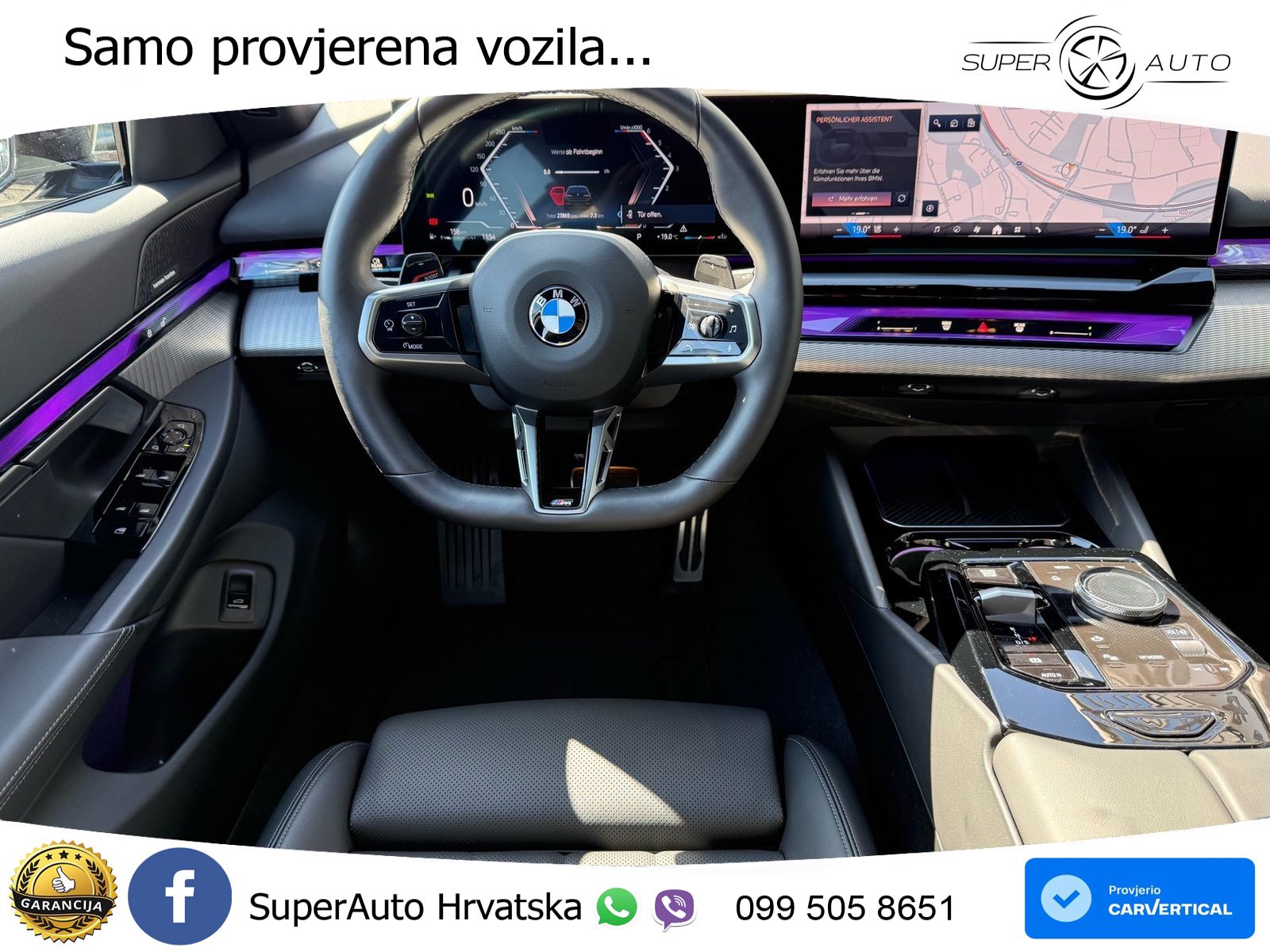 BMW 520d Touring (197 KS) Steptronic M Sport LED+GR SJED+ACC
