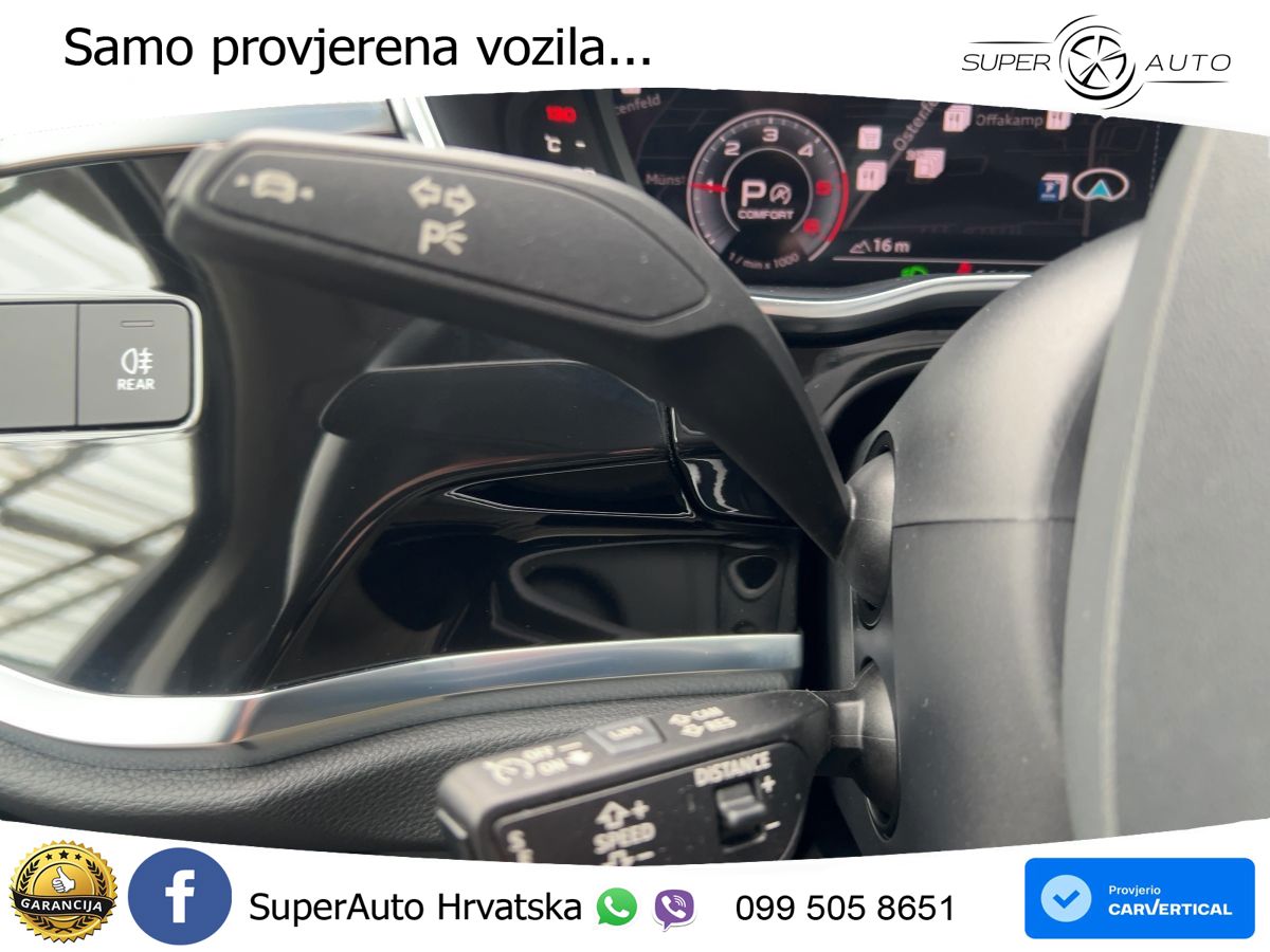 Audi Q3 Sportback 40 TDI (200 KS) quattro S tronic LED+GR SJED+ACC