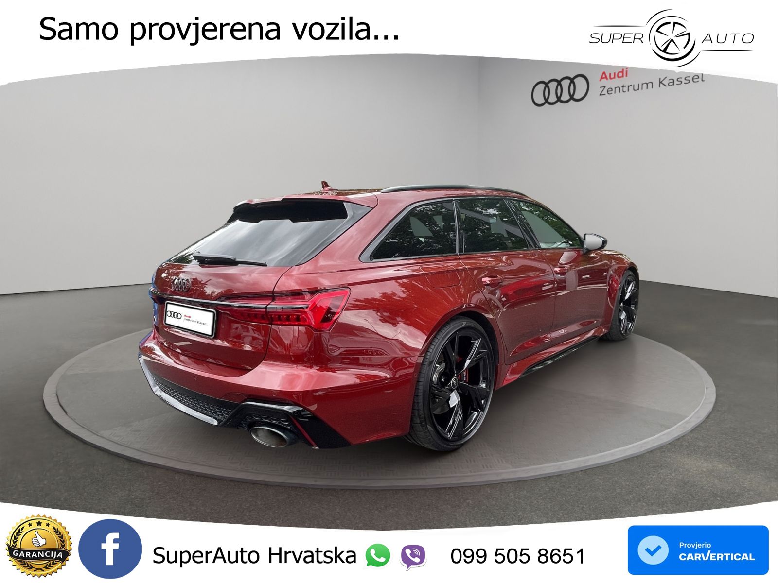 Audi RS6 Avant 4.0 TFSI V8 (600 KS) quattro Tiptronic Kuka LED+GR SJED+ACC