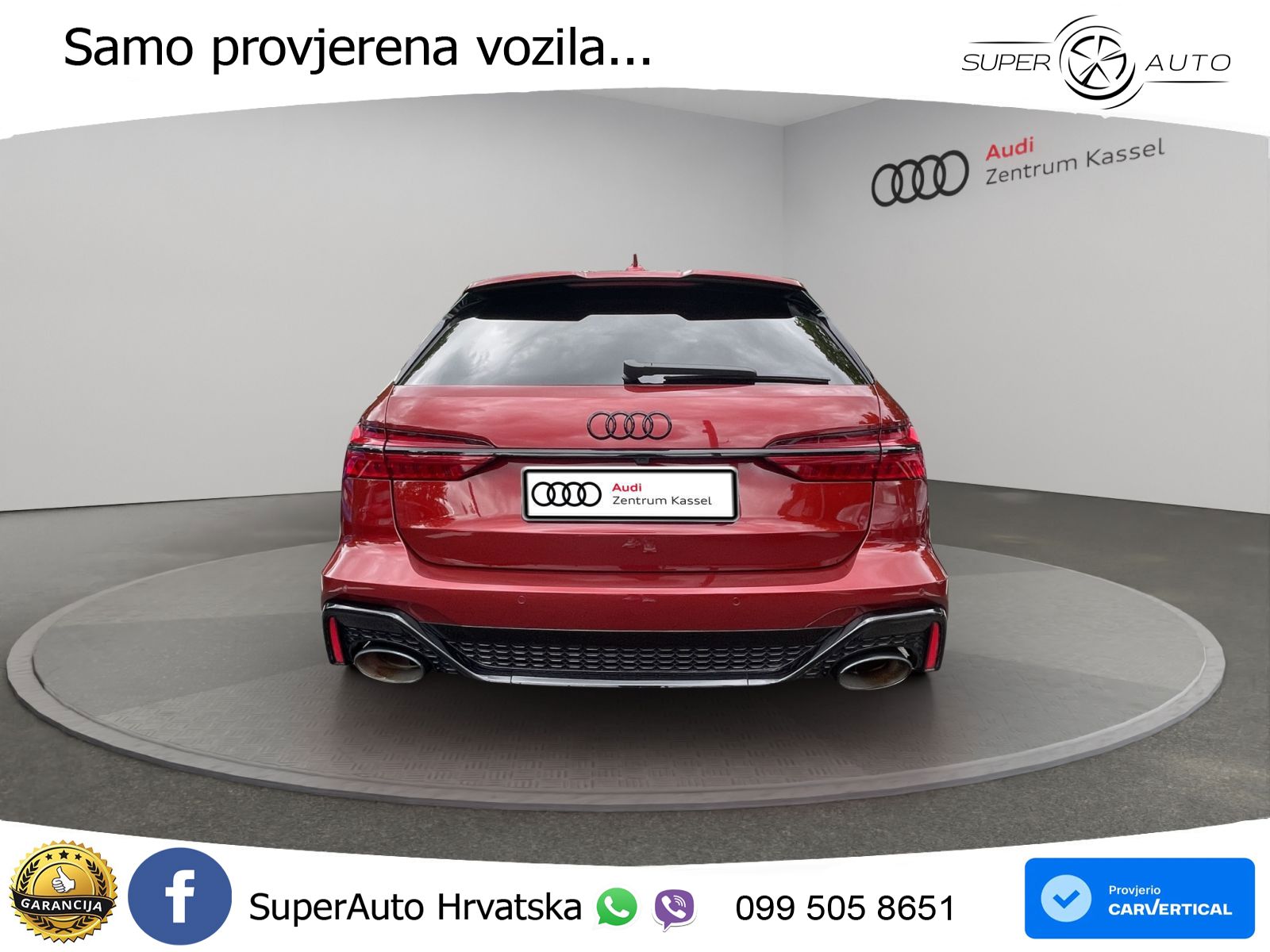 Audi RS6 Avant 4.0 TFSI V8 (600 KS) quattro Tiptronic Kuka LED+GR SJED+ACC