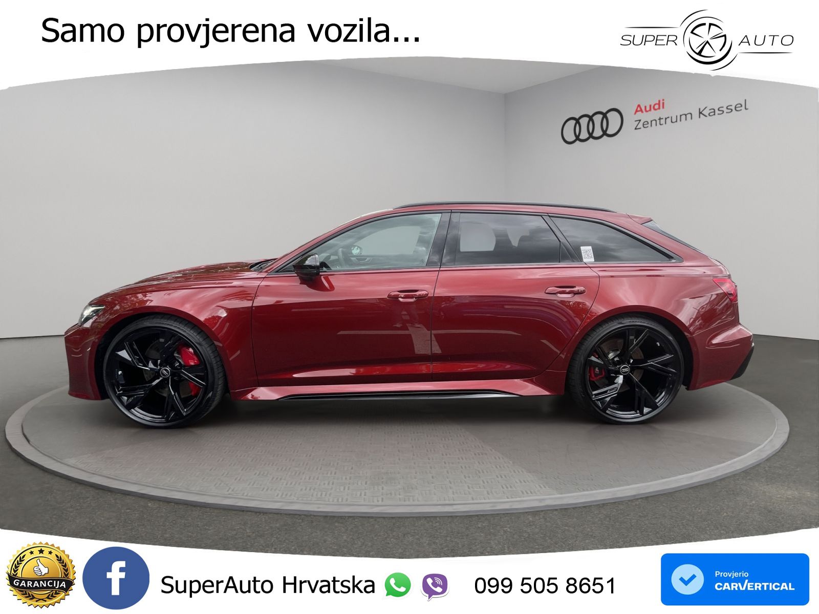 Audi RS6 Avant 4.0 TFSI V8 (600 KS) quattro Tiptronic Kuka LED+GR SJED+ACC