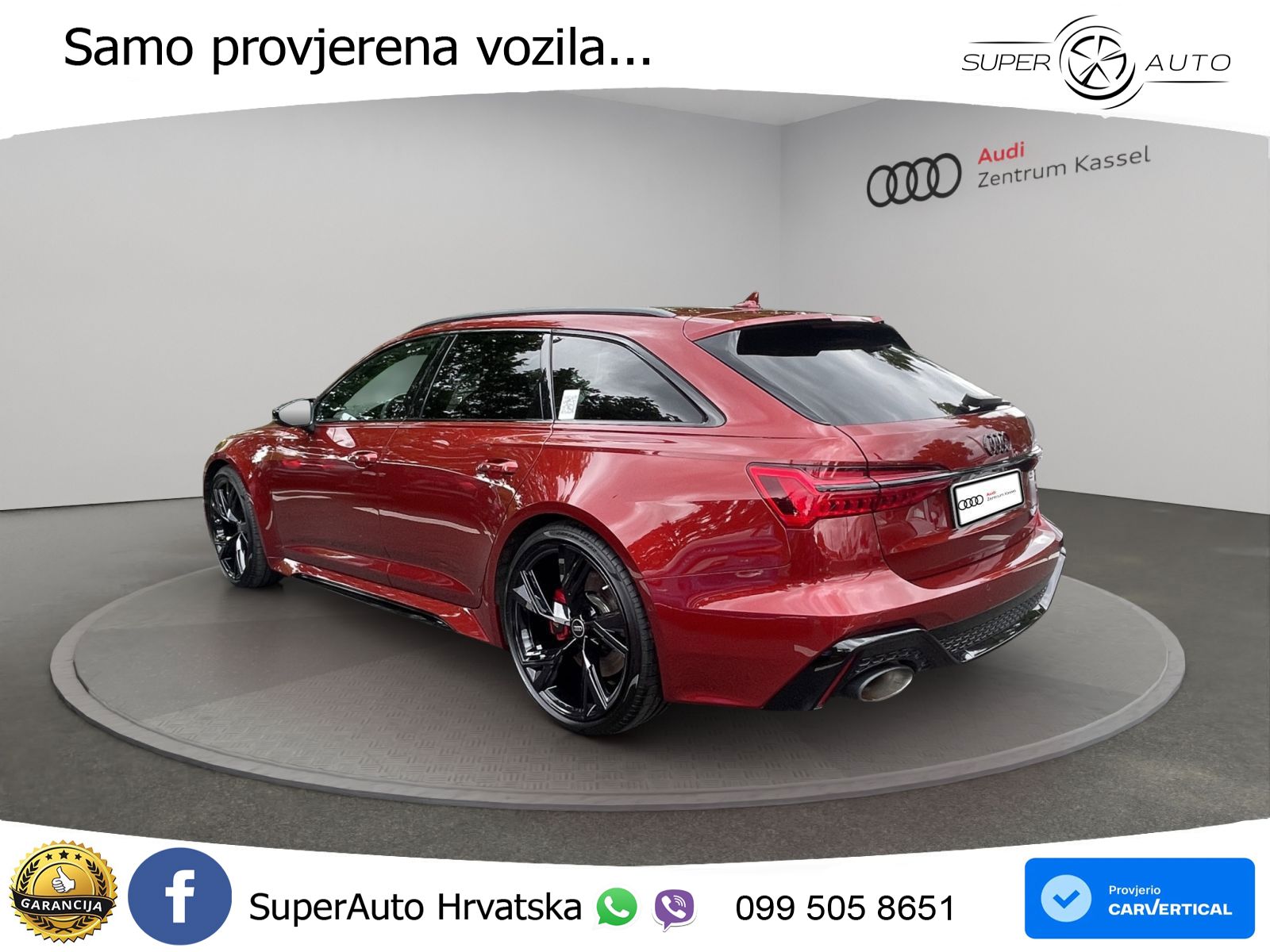 Audi RS6 Avant 4.0 TFSI V8 (600 KS) quattro Tiptronic Kuka LED+GR SJED+ACC
