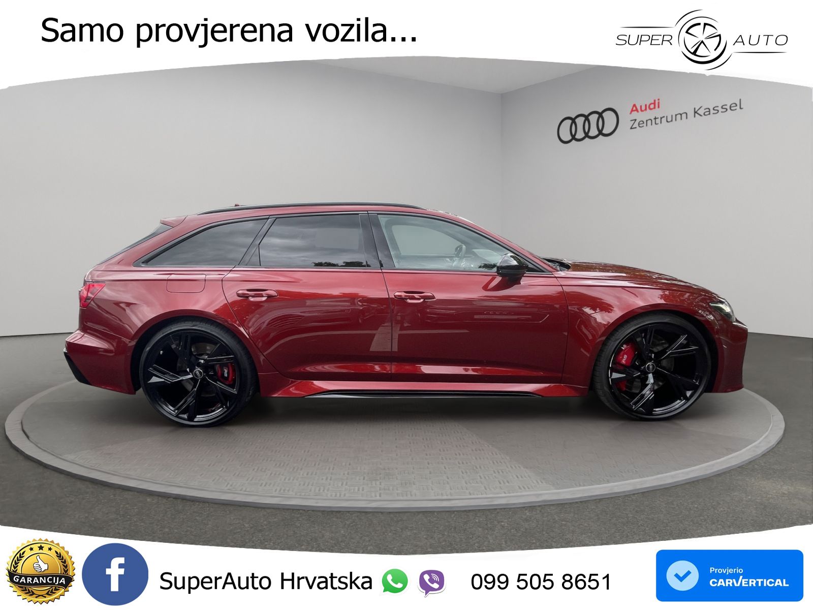 Audi RS6 Avant 4.0 TFSI V8 (600 KS) quattro Tiptronic Kuka LED+GR SJED+ACC