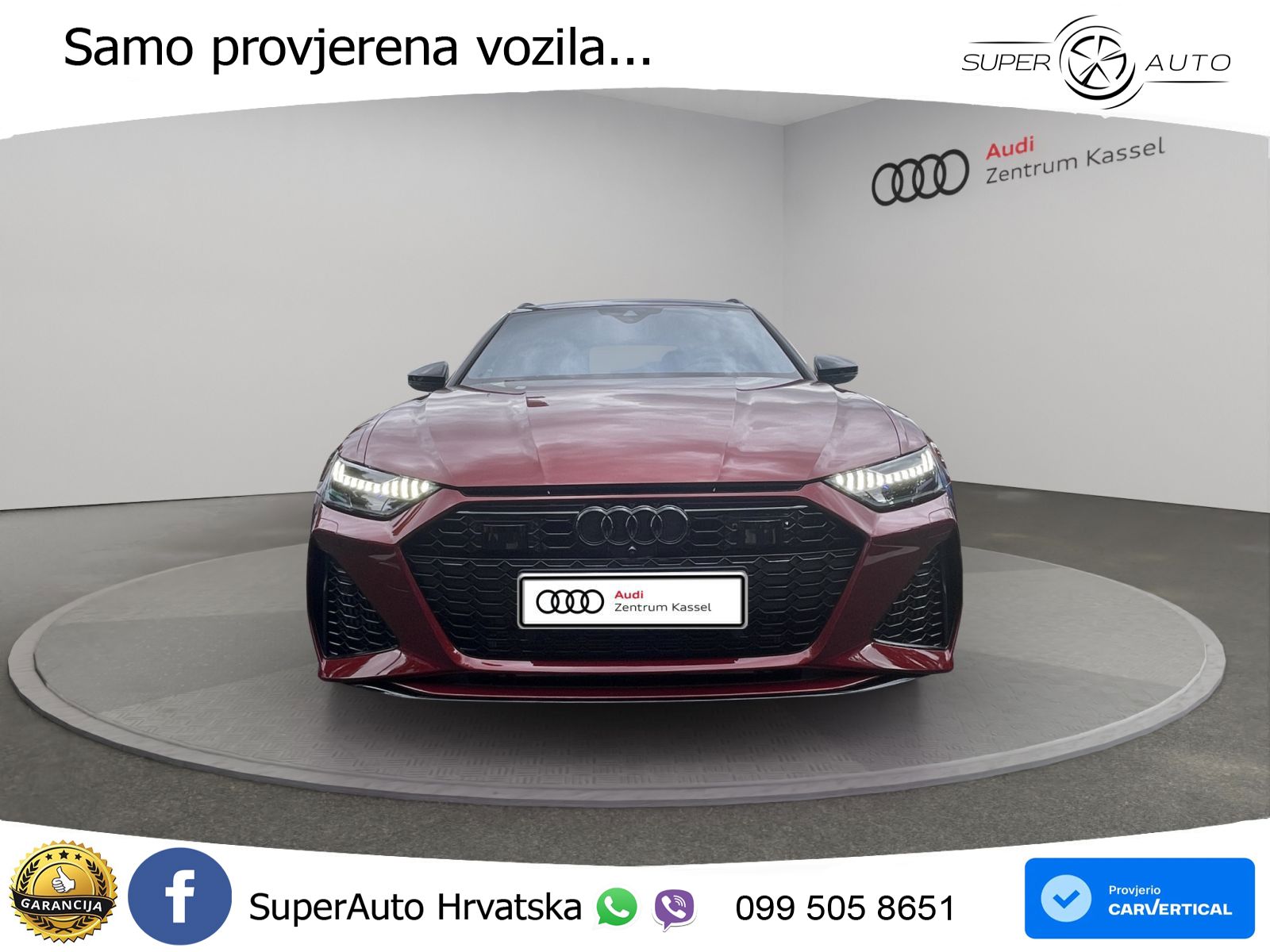 Audi RS6 Avant 4.0 TFSI V8 (600 KS) quattro Tiptronic Kuka LED+GR SJED+ACC