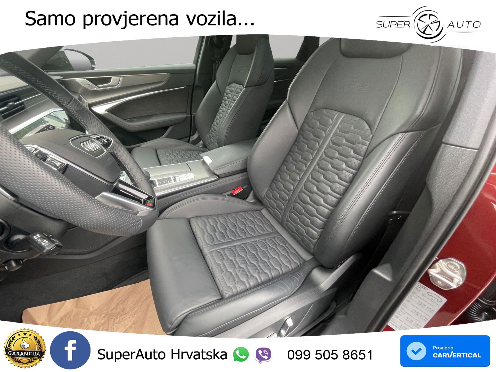 Audi RS6 Avant 4.0 TFSI V8 (600 KS) quattro Tiptronic Kuka LED+GR SJED+ACC