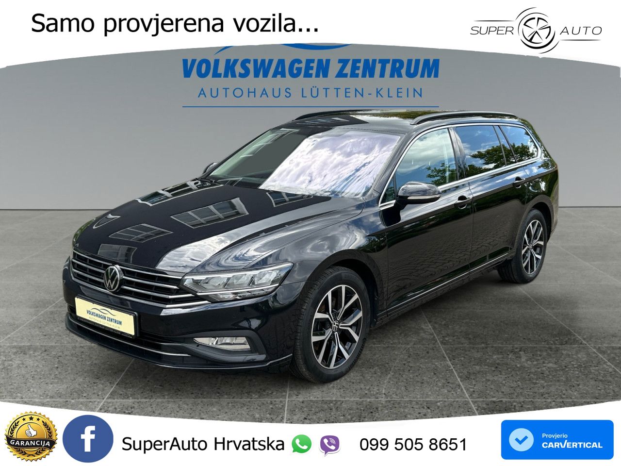 Volkswagen Passat Variant 2.0 TDI (150 KS) DSG Business LED+GR SJED+ACC