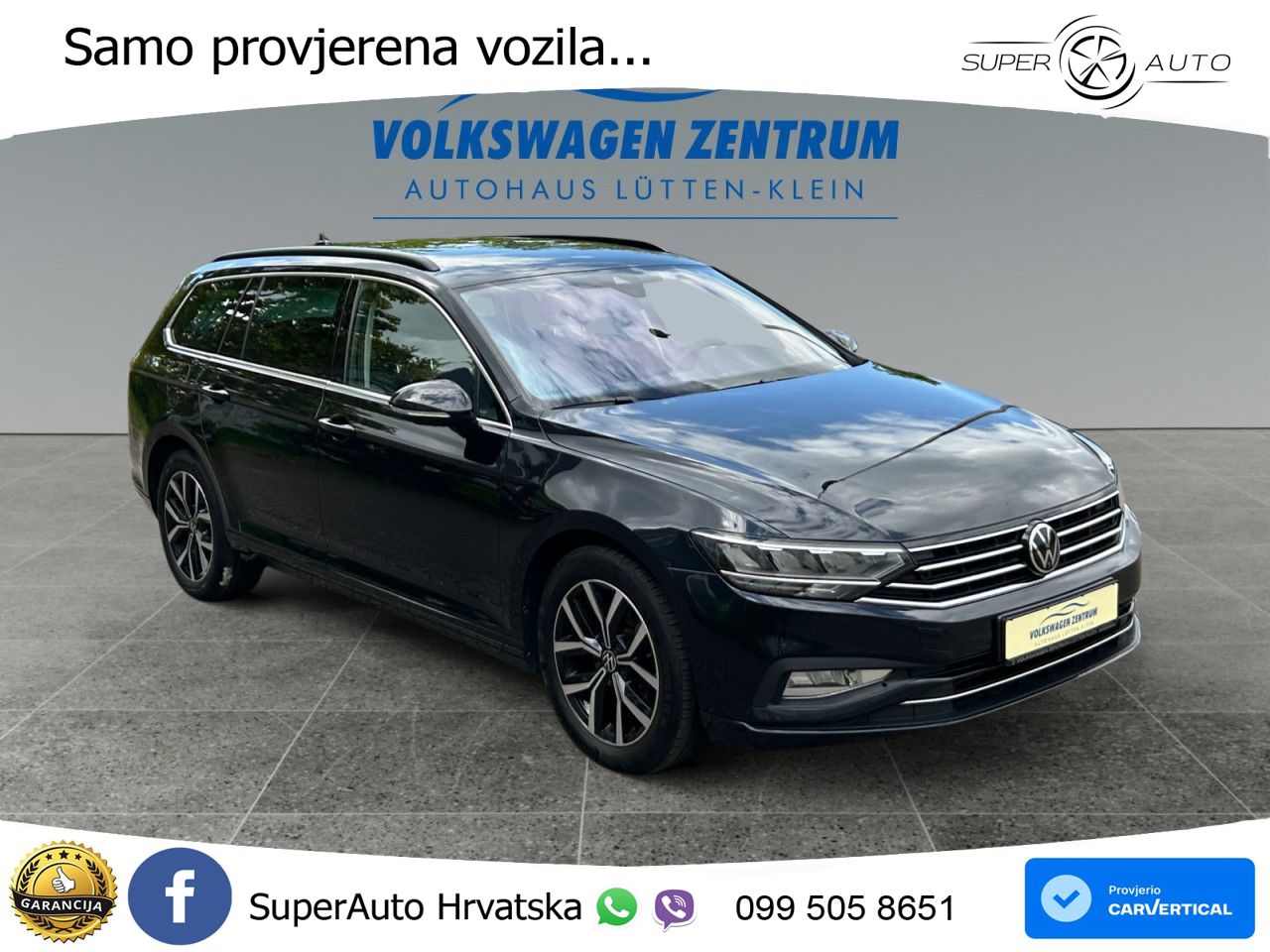 Volkswagen Passat Variant 2.0 TDI (150 KS) DSG Business LED+GR SJED+ACC