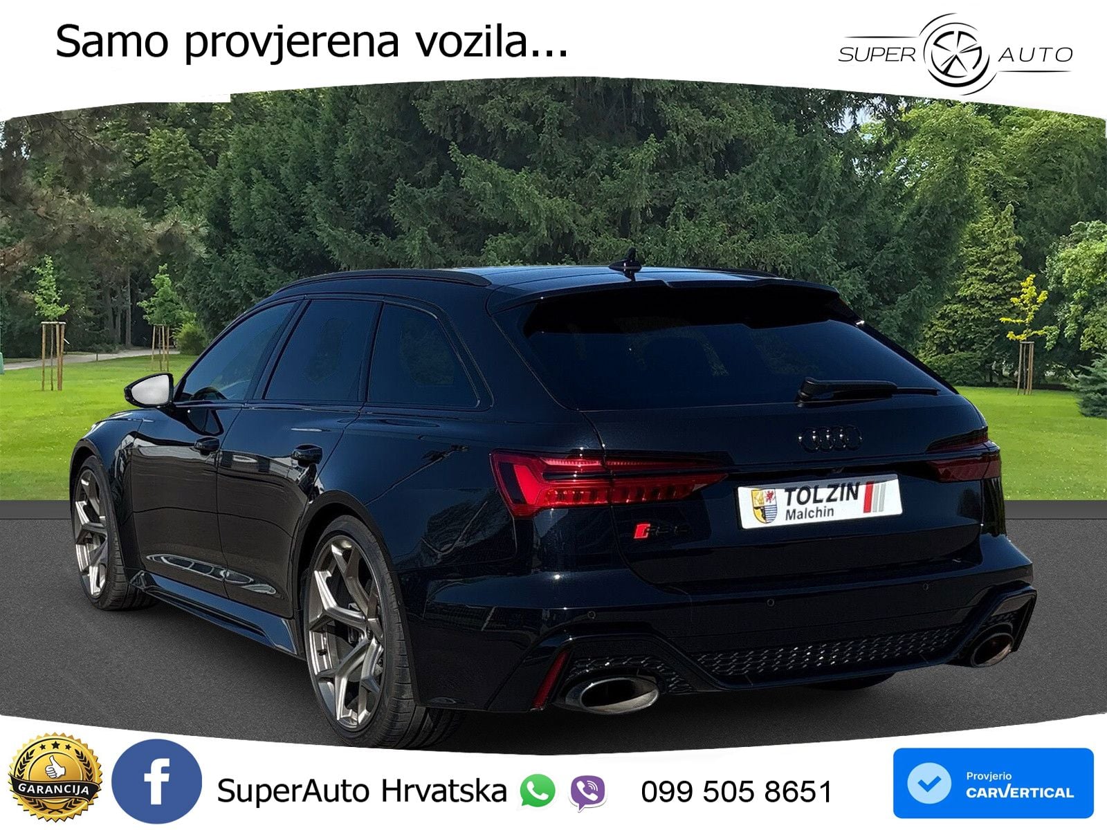 Audi RS6 Avant 4.0 TFSI V8 (600 KS) quattro Tiptronic LED+GR SJED+ACC