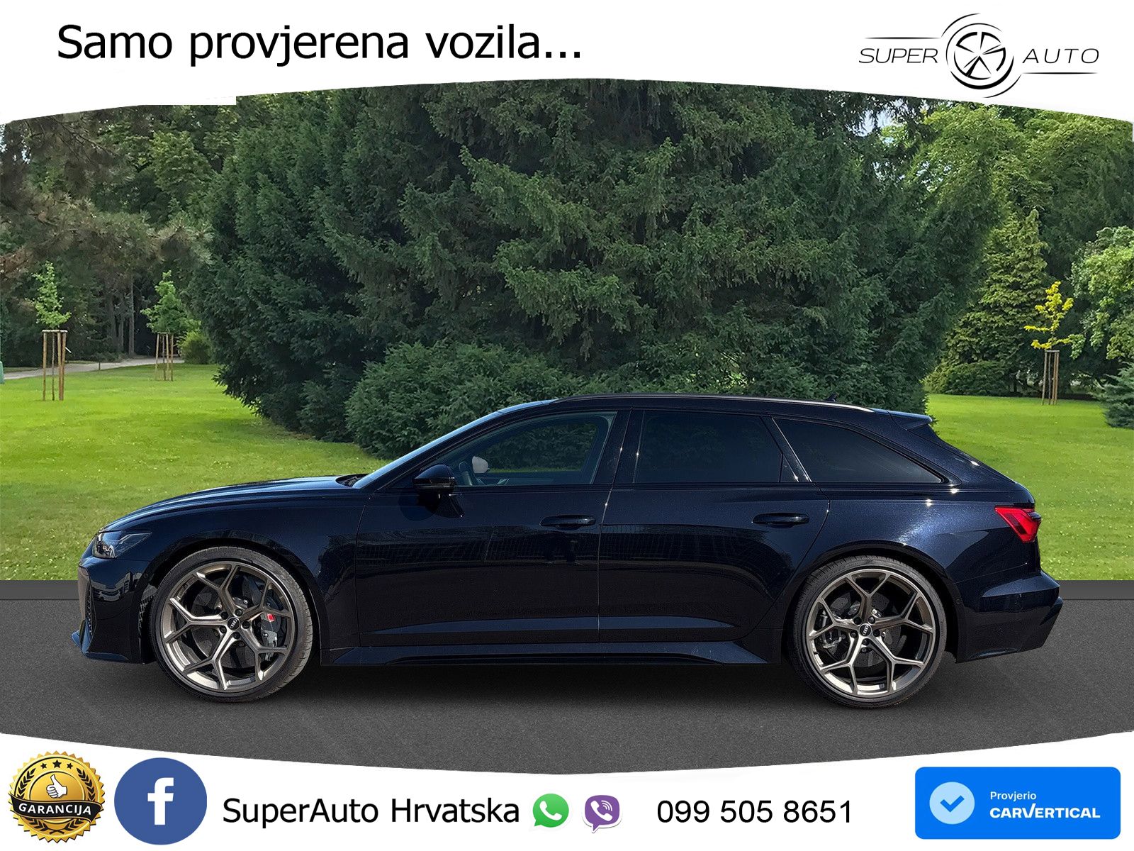 Audi RS6 Avant 4.0 TFSI V8 (600 KS) quattro Tiptronic LED+GR SJED+ACC