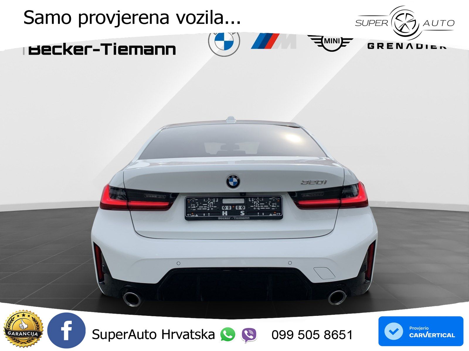 BMW 320i (184 KS) Steptronic M Sport LED+GR SJED+ACC