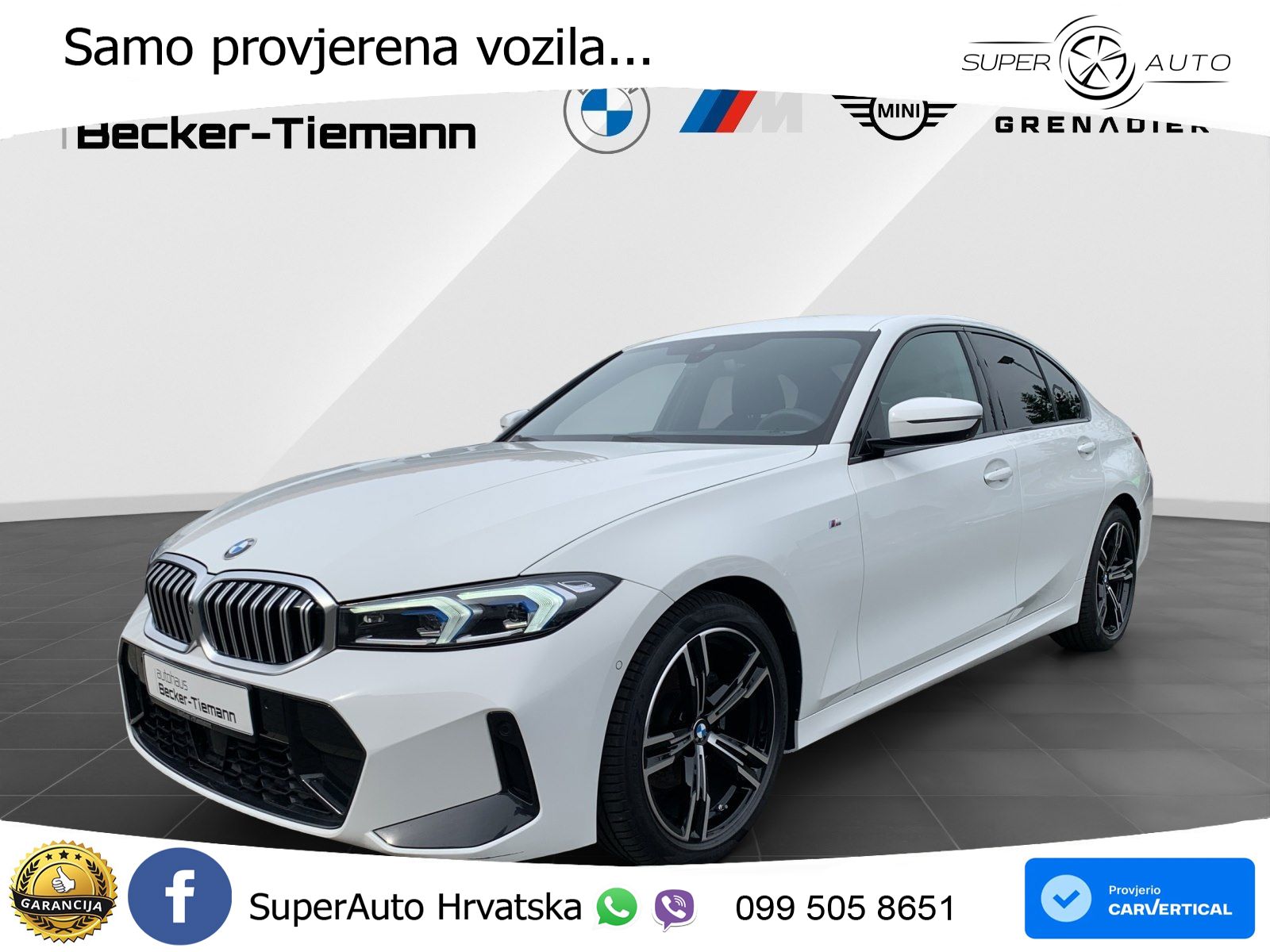 BMW 320i (184 KS) Steptronic M Sport LED+GR SJED+ACC