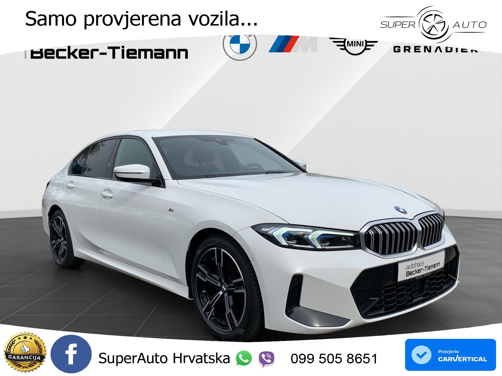 BMW 320i (184 KS) Steptronic M Sport LED+GR SJED+ACC
