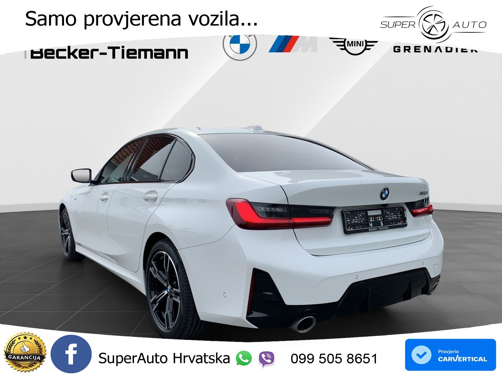 BMW 320i (184 KS) Steptronic M Sport LED+GR SJED+ACC