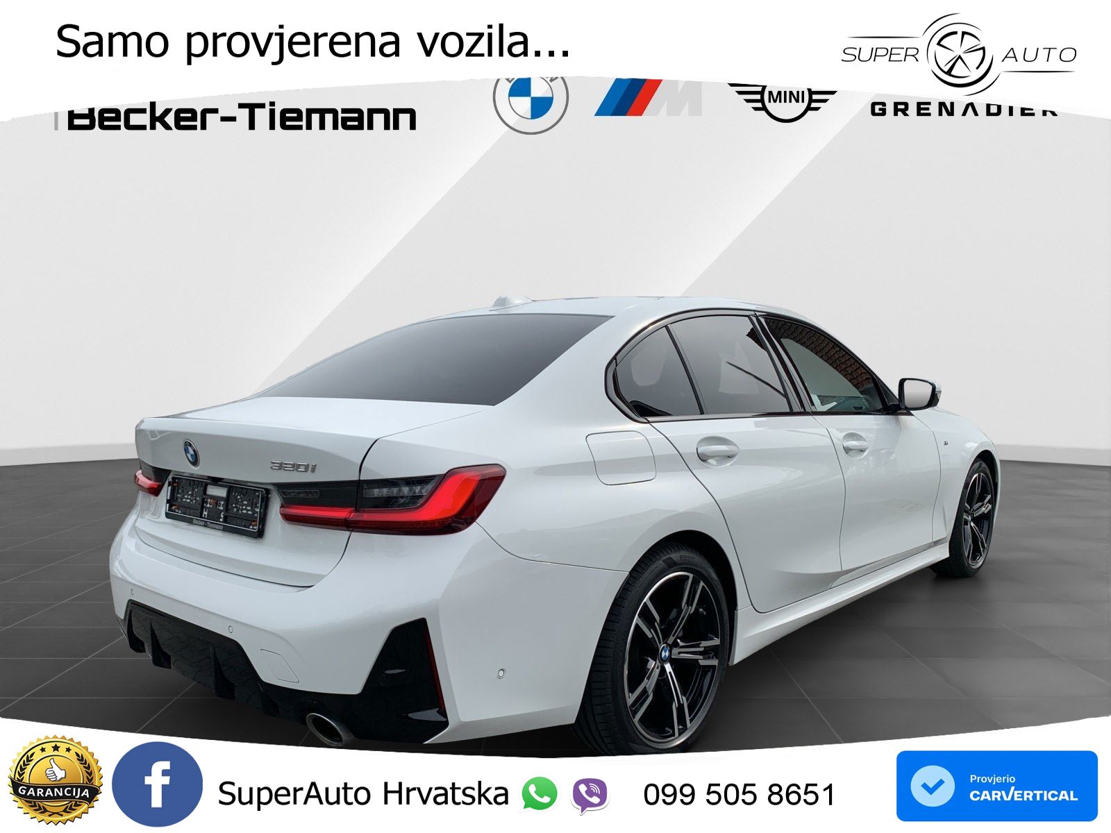 BMW 320i (184 KS) Steptronic M Sport LED+GR SJED+ACC