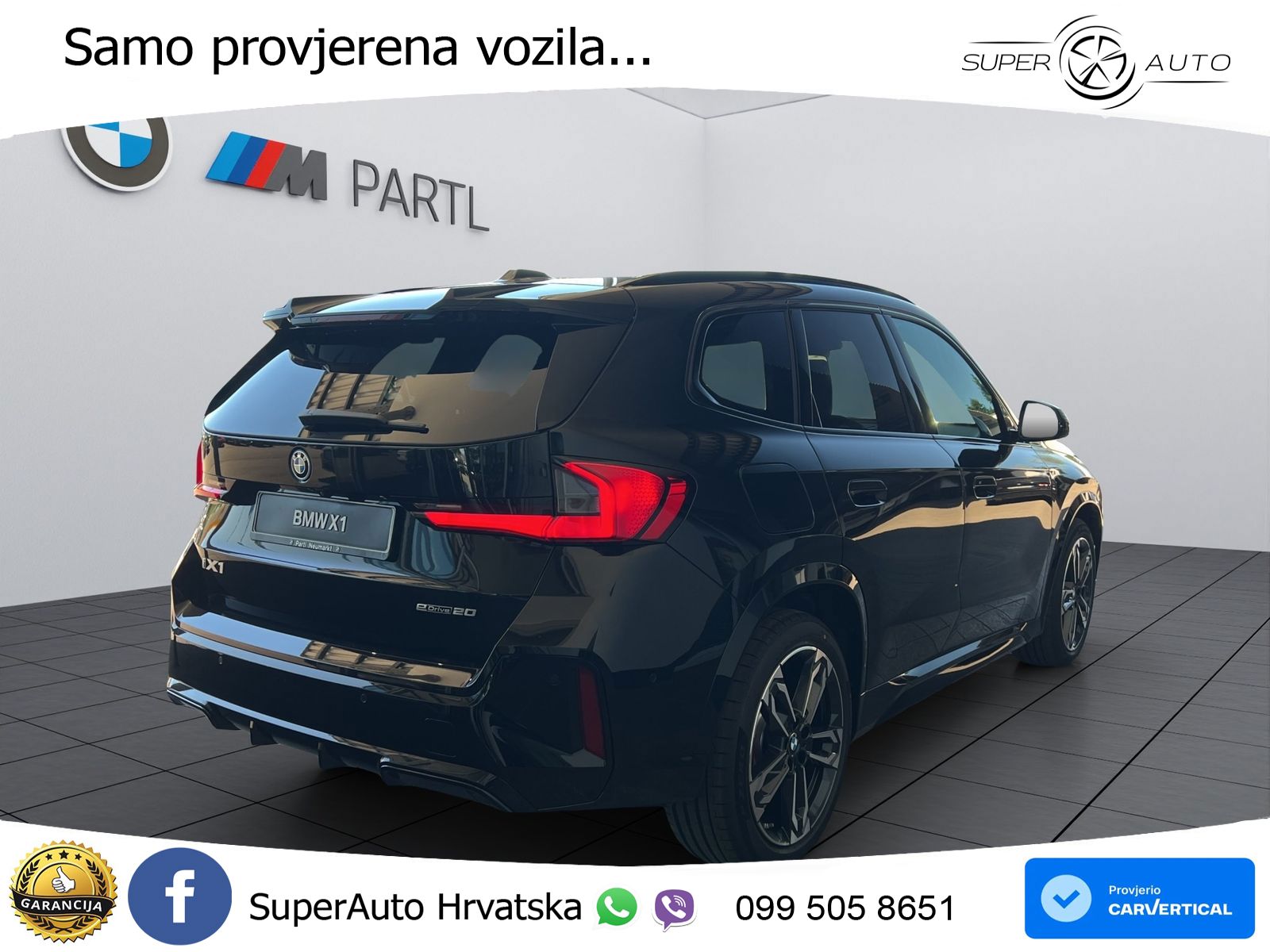 BMW iX1 66.5 kWh (204 KS) eDrive20