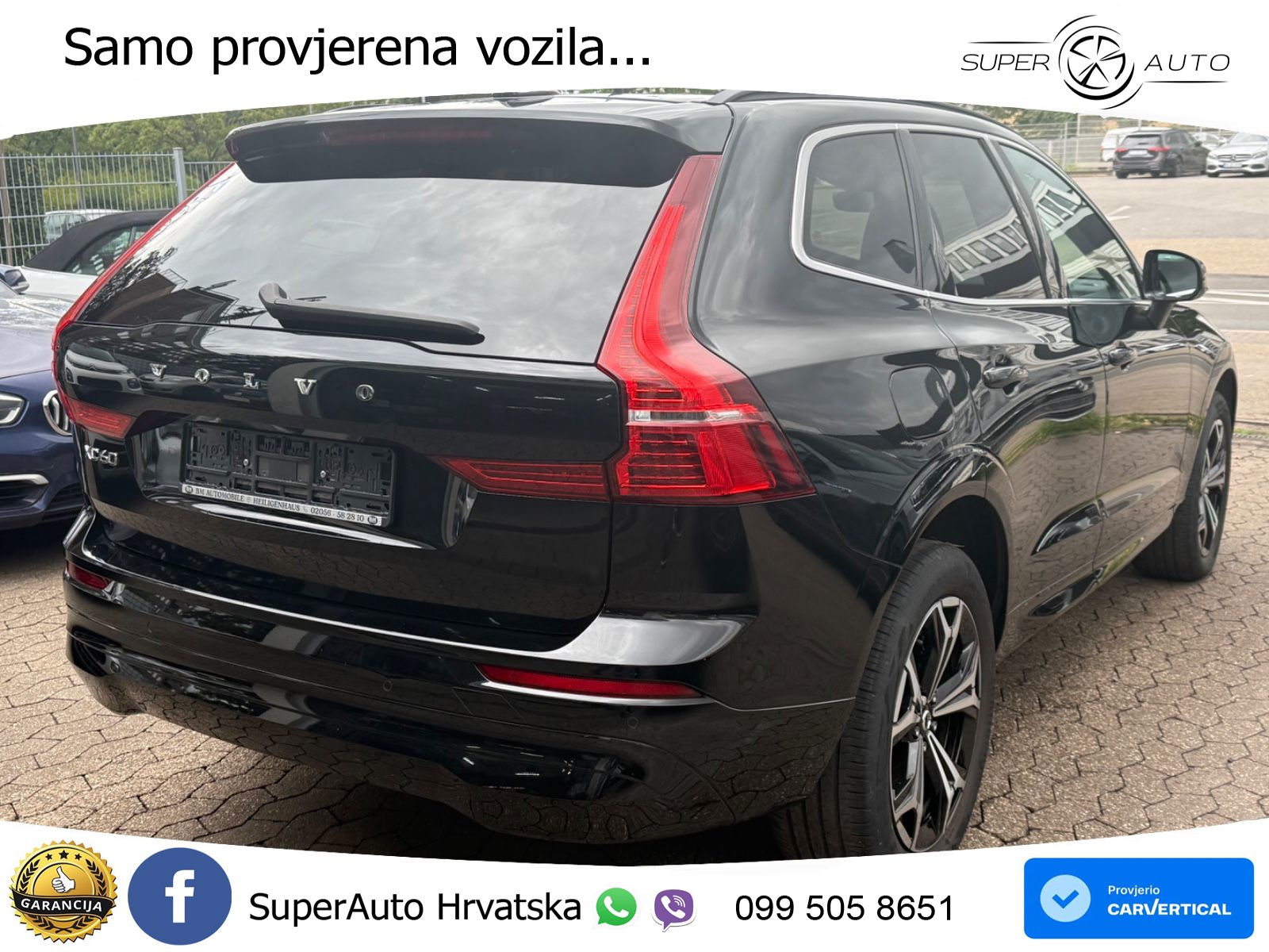 Volvo XC60 B4 Diesel FWD Geartronic LED+GR SJED+ACC