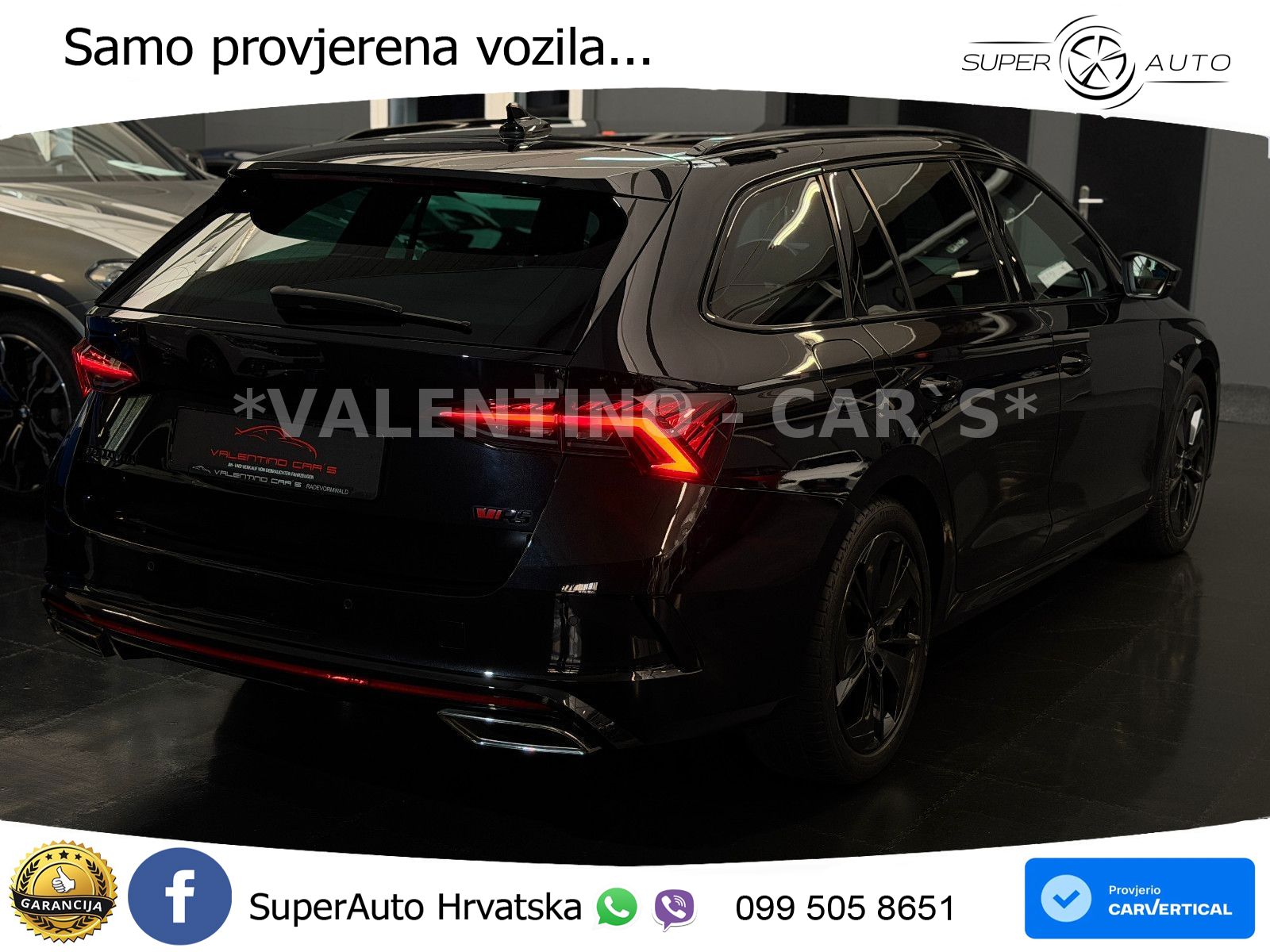 Škoda Octavia Combi RS 2.0 TDI (200 KS) 4x4 DSG LED+GR SJED+ACC
