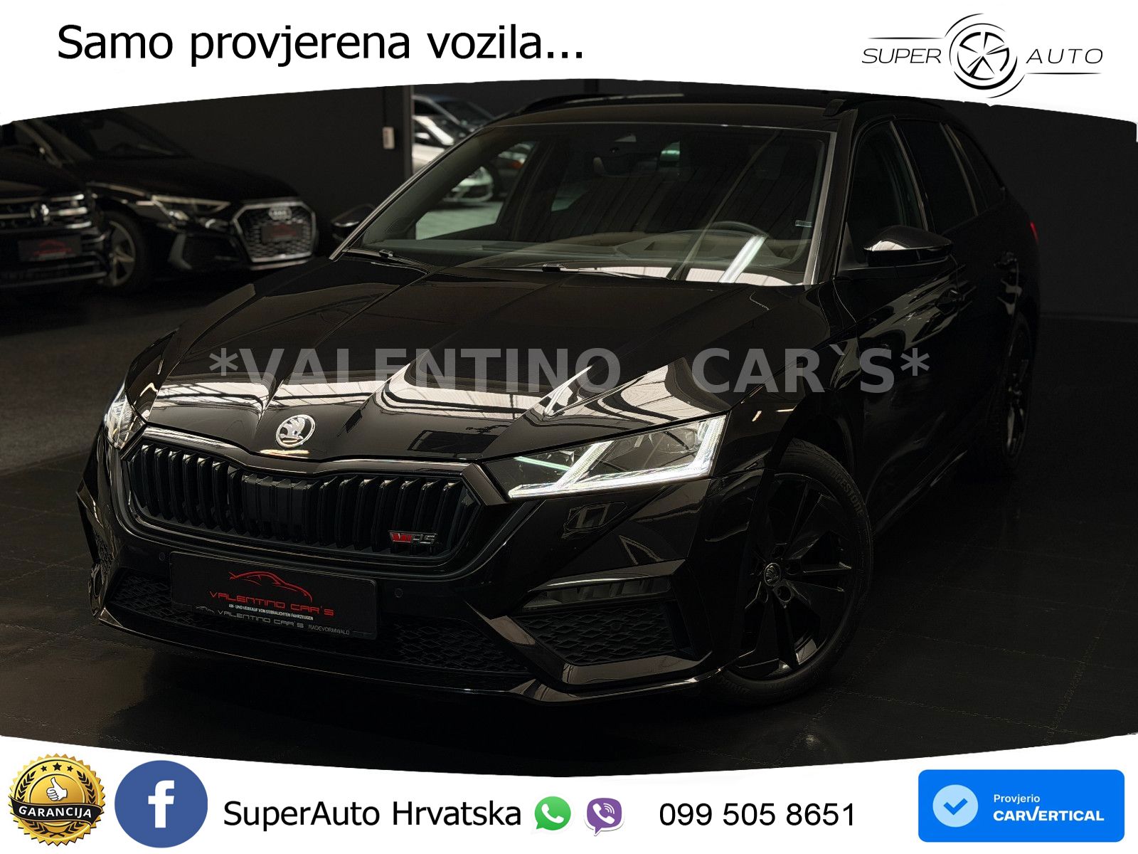 Škoda Octavia Combi RS 2.0 TDI (200 KS) 4x4 DSG LED+GR SJED+ACC
