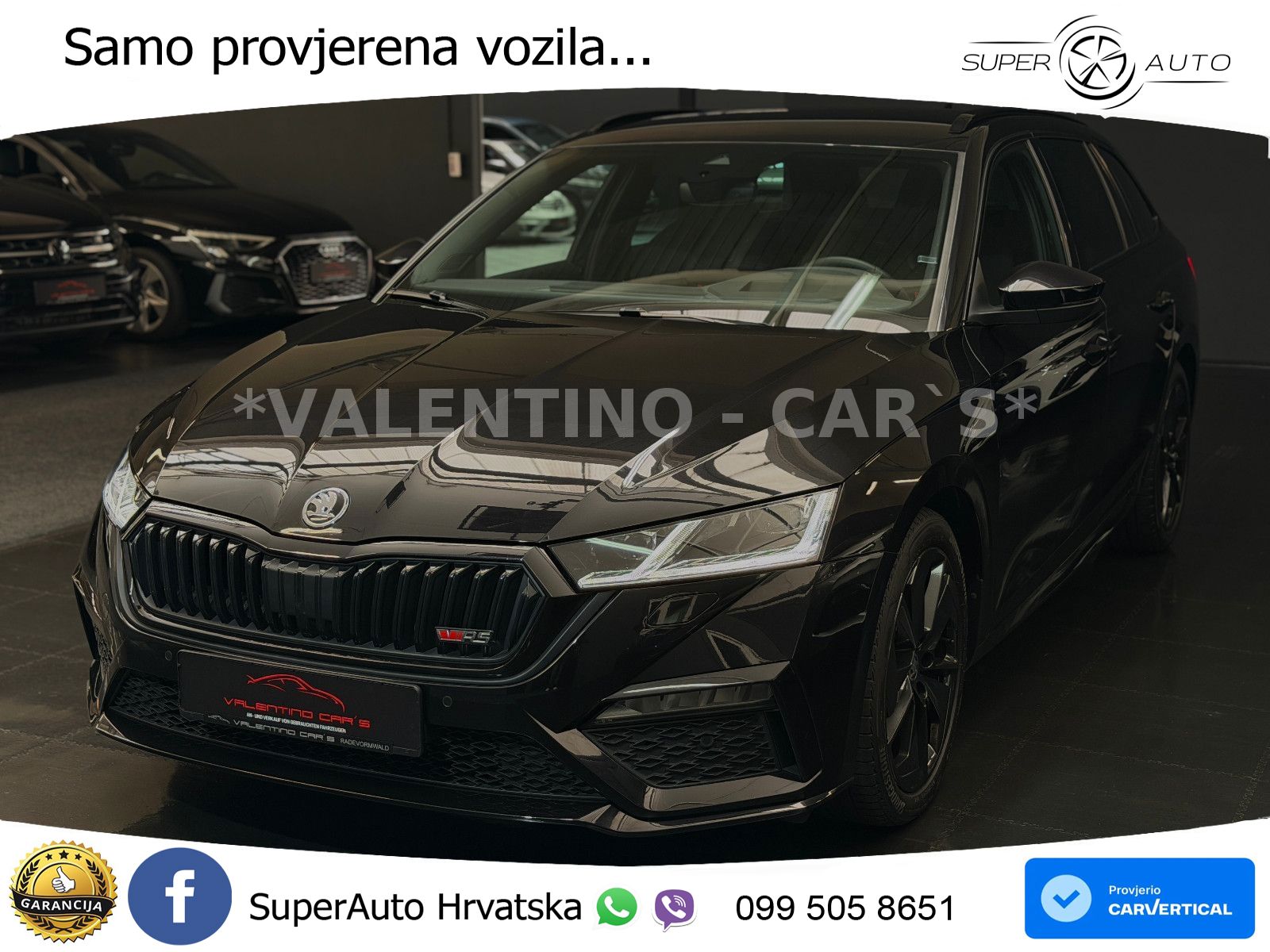 Škoda Octavia Combi RS 2.0 TDI (200 KS) 4x4 DSG LED+GR SJED+ACC
