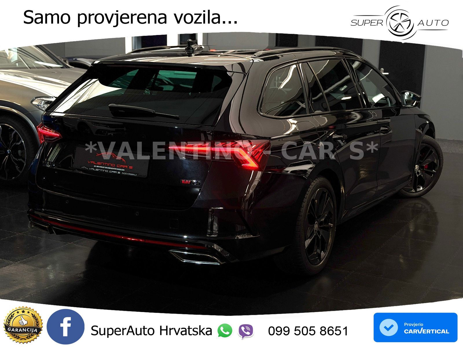 Škoda Octavia Combi RS 2.0 TDI (200 KS) 4x4 DSG LED+GR SJED+ACC