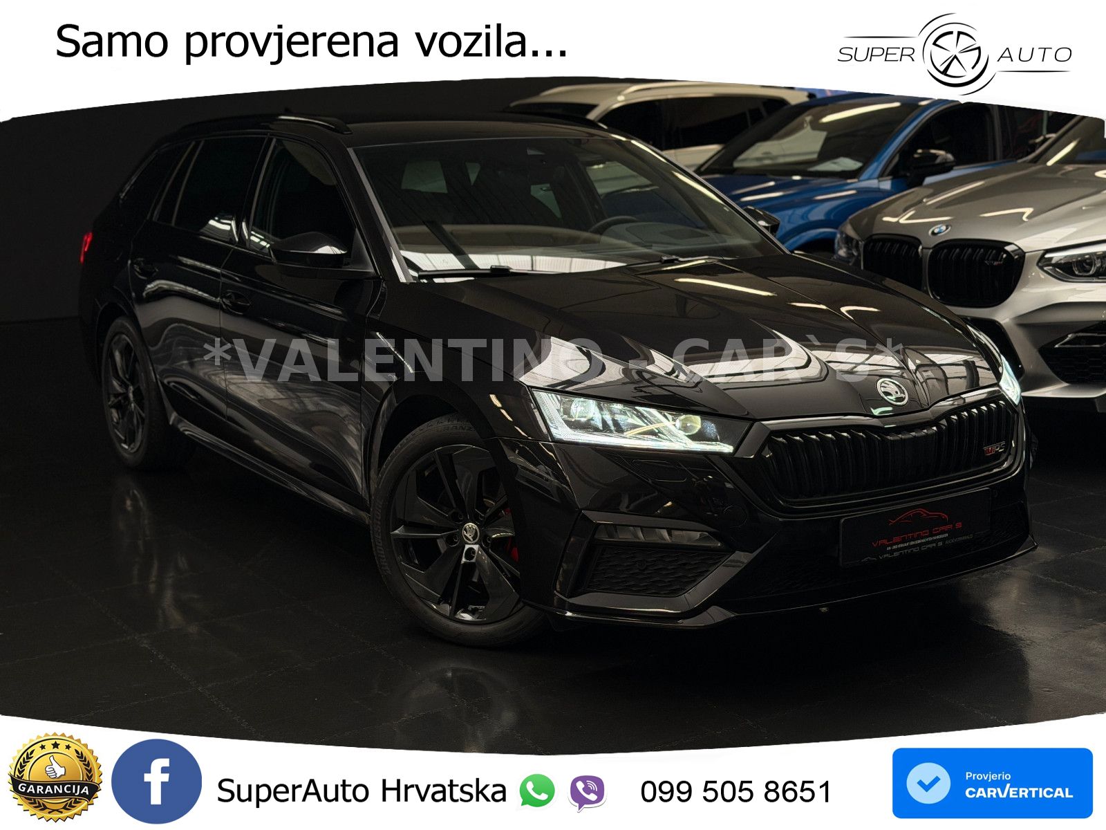 Škoda Octavia Combi RS 2.0 TDI (200 KS) 4x4 DSG LED+GR SJED+ACC