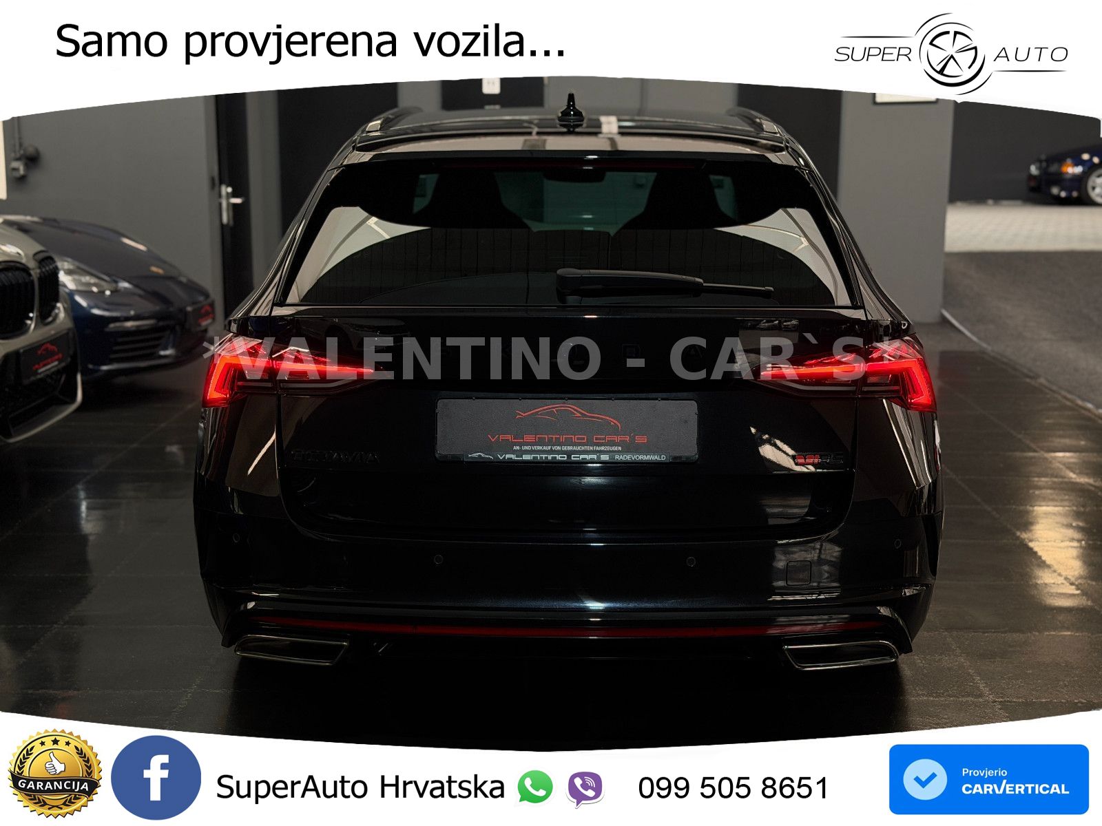 Škoda Octavia Combi RS 2.0 TDI (200 KS) 4x4 DSG LED+GR SJED+ACC
