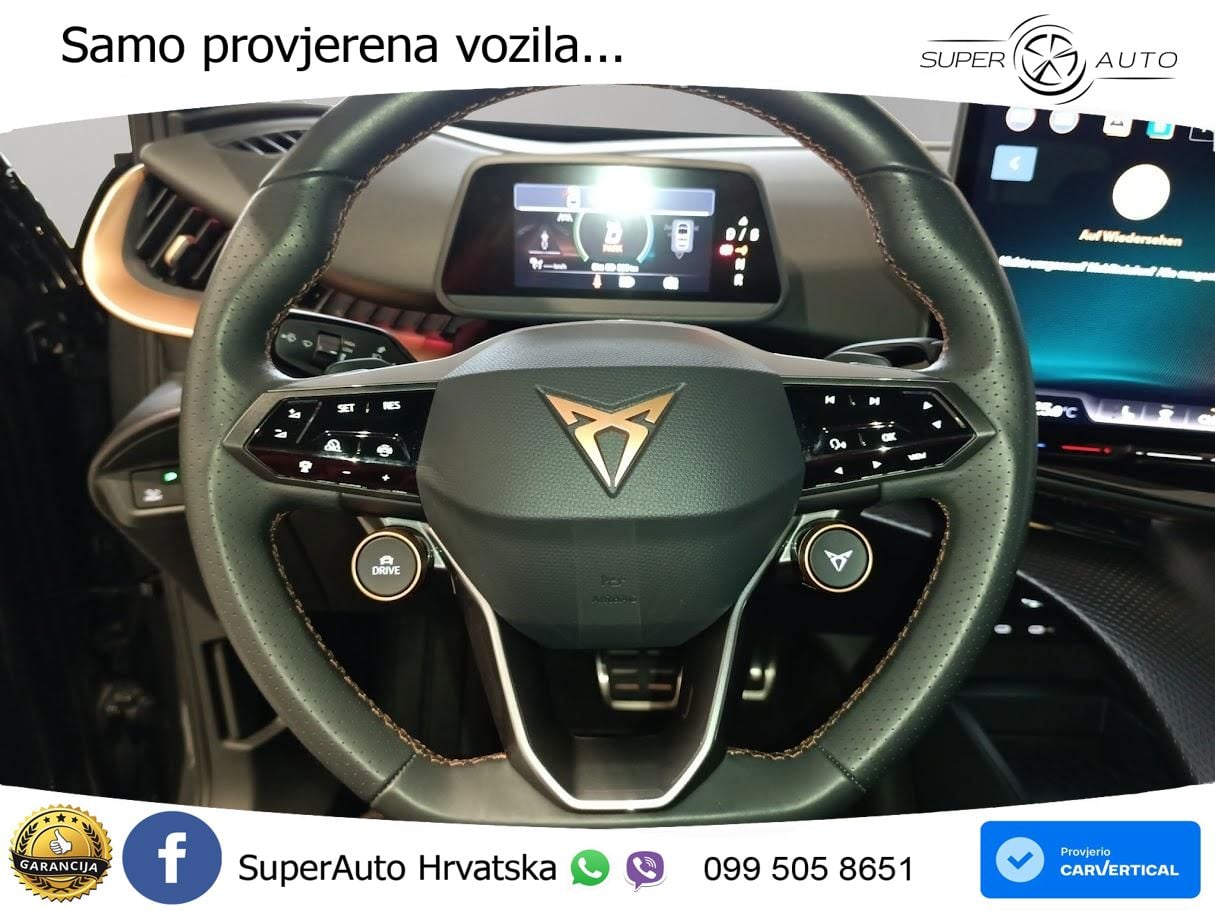 Cupra Tavascan 82 kWh (340 KS)  4WD VZ MATRIX+GR SJED+KAM